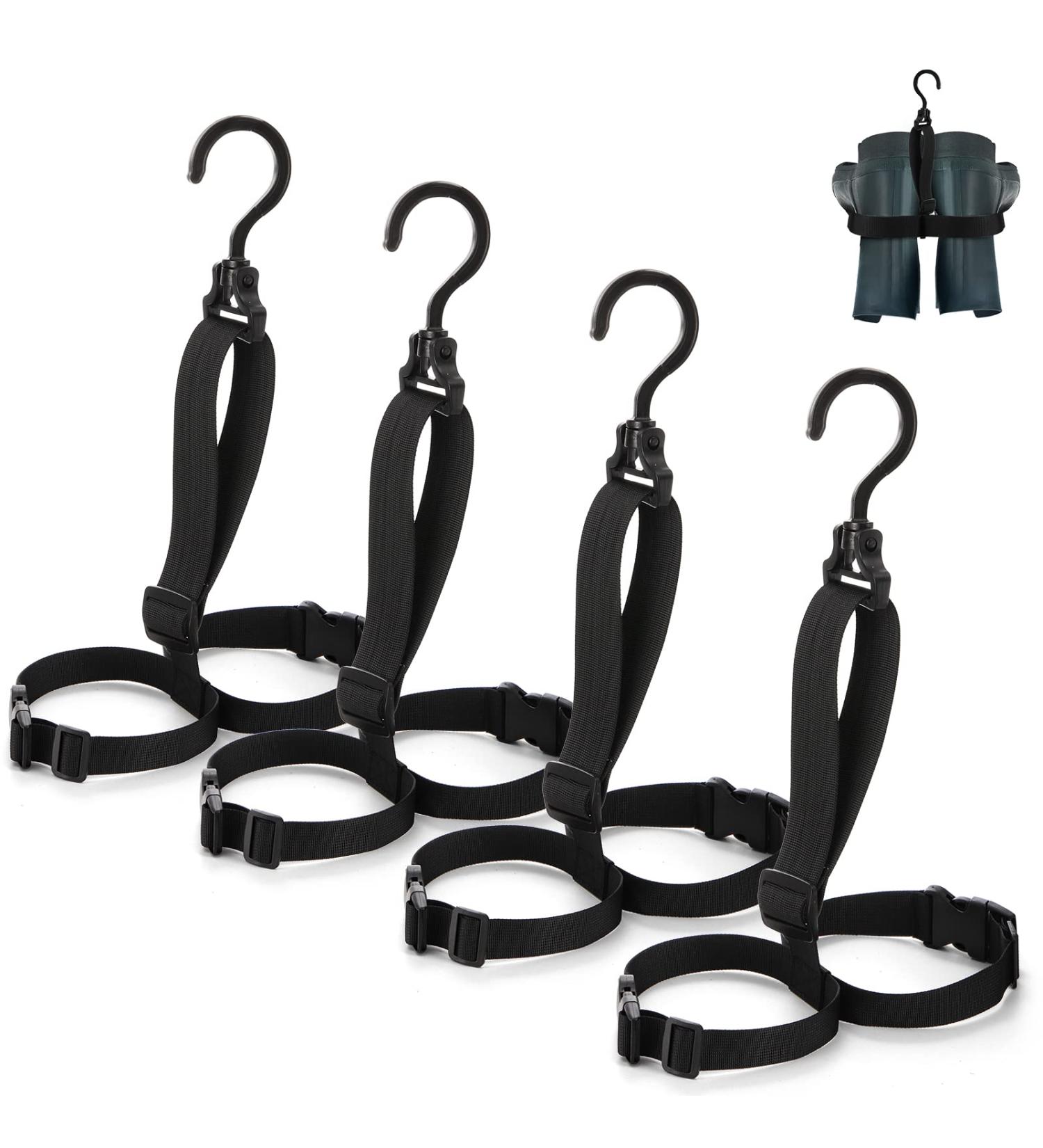 Zenfun 4 Set Bracket for Wats Boots | Adjustable Dryer & Storage Belt | Black Fishing Boot Accessories - International Shipping Available - Buy Online on GoSupps.com
