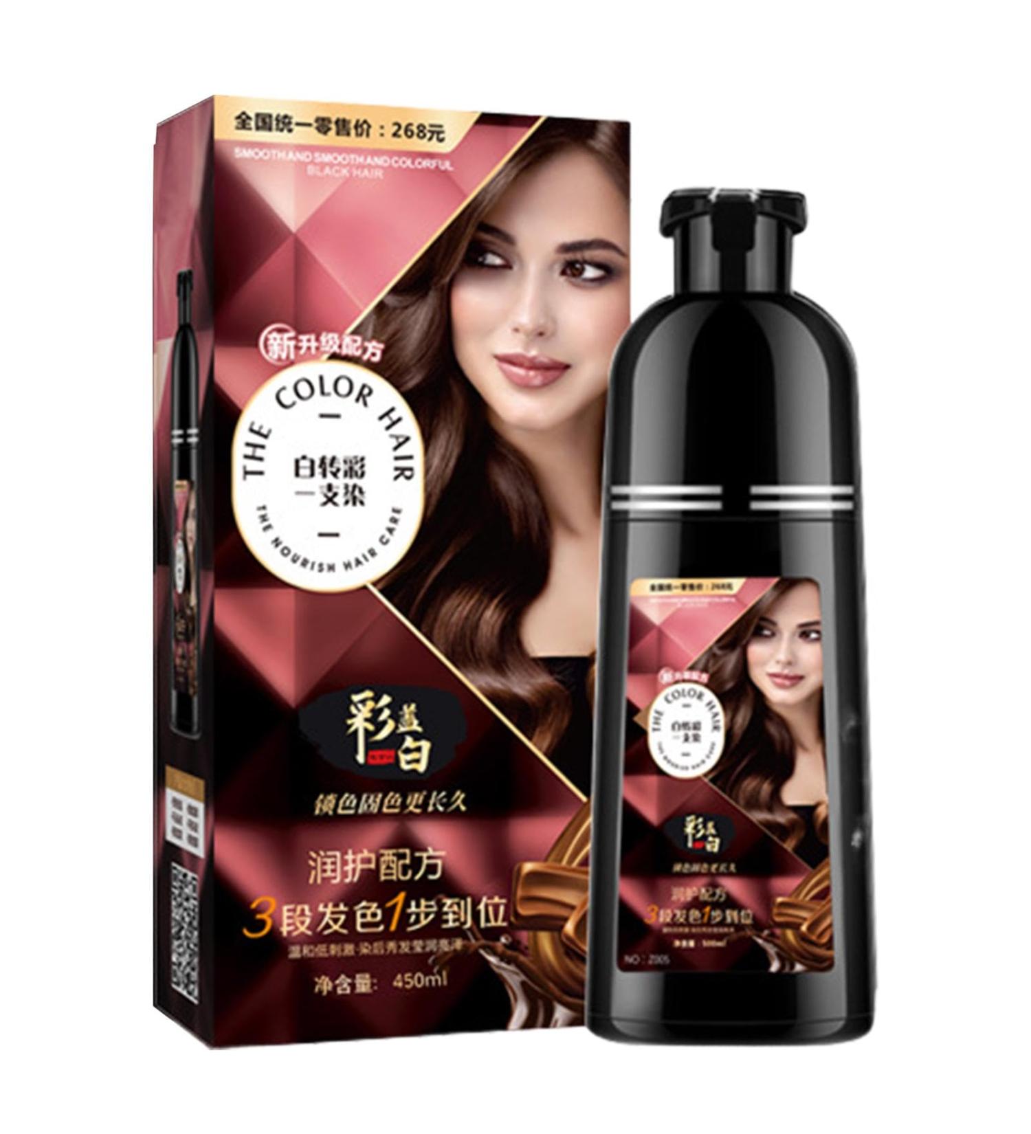  Generisch Hair Color Shampoo for Women 450ml Natural Shampoo Colors Your Hair With Rich Lather Care Deep Cleansing & Nourishing For Soft And Gentle Hair - Buy Online on GoSupps.com