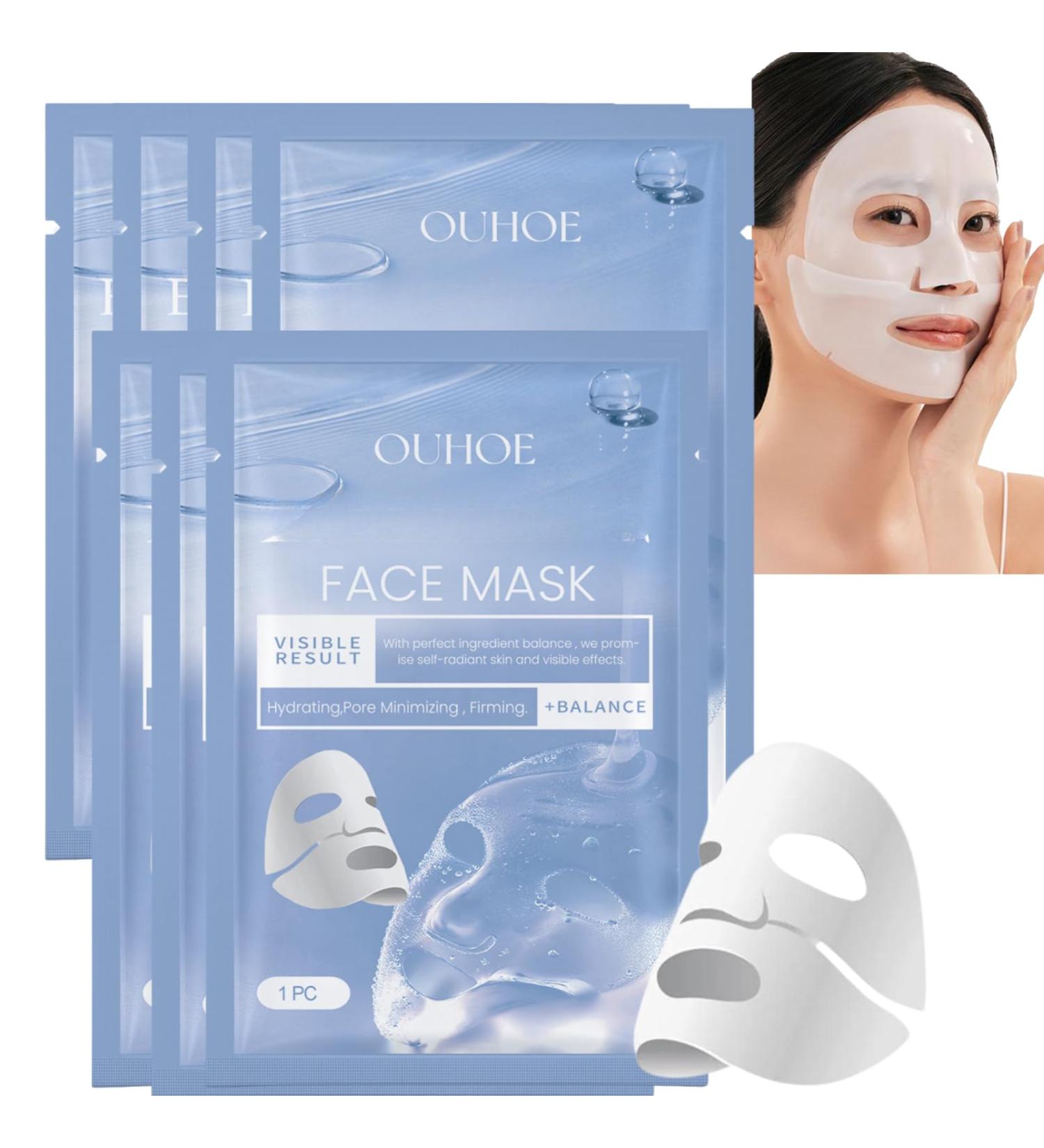 Collagen Face Mask Beauty - Face Mask Set - Collagen Mask Overnight - Tender Hydrating Face Mask Skin Care Nourish - Anti Aging Overnight Collagen Face Mask (5) - Buy Online on GoSupps.com