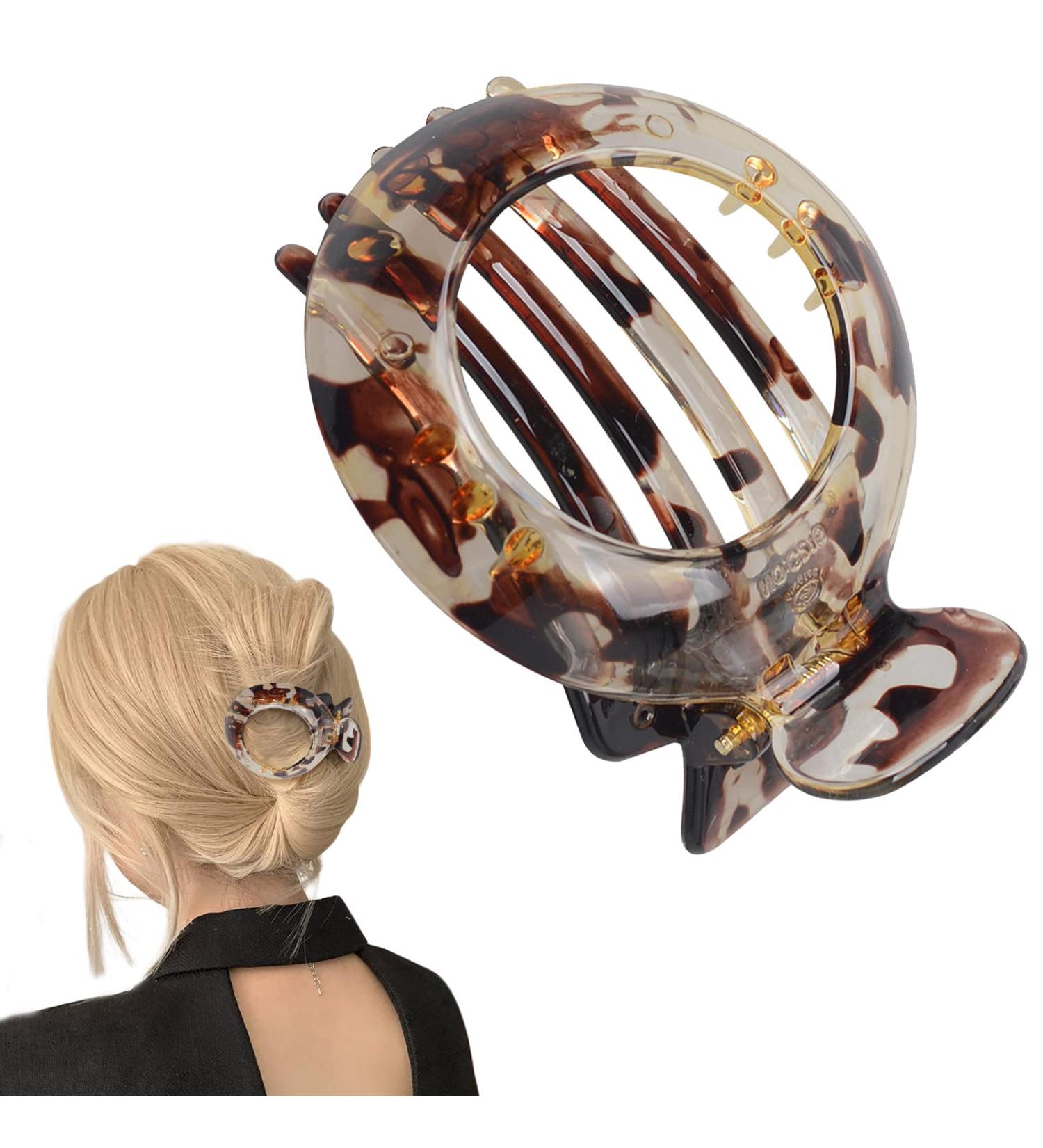 Small Hair Clips for Thin and Flat Hair - Resilient Spring Action in Light Brown - Ideal for Styling - Perfect Everyday Accessory for Women & Girls - Buy Online on GoSupps.com