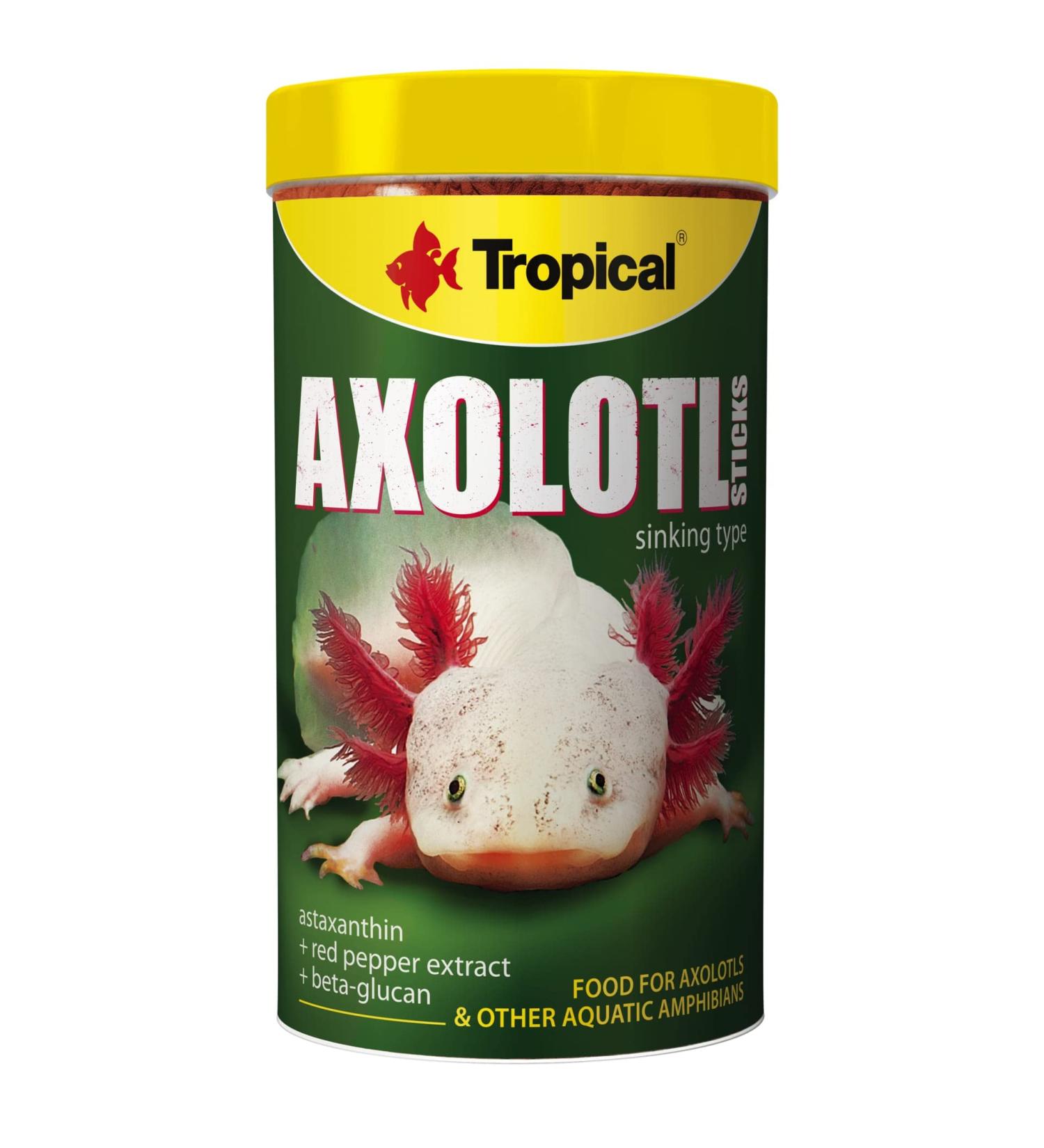 Tropical AXO-lotl Stick Food 250ml | Premium Aquaristics for Healthy Axolotls Buy Online Worldwide - Buy Online on GoSupps.com