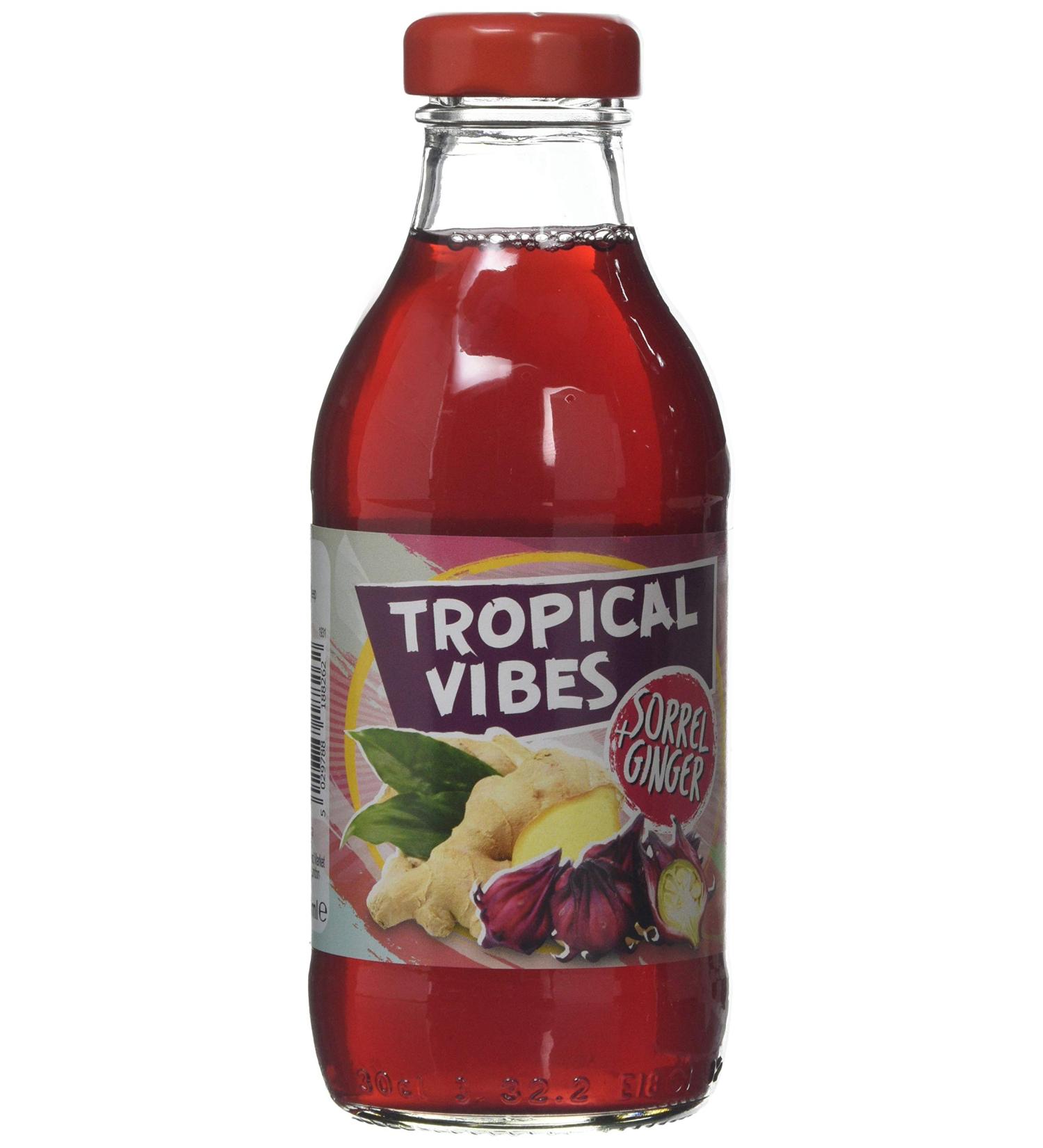 Tropical Vibes Sorrel and Ginger Drink 300 ml - Buy Online on GoSupps.com