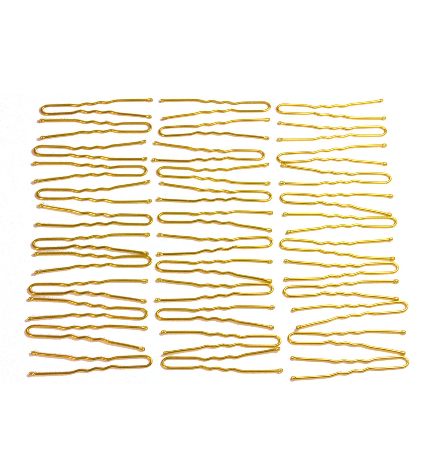 Arranview Jewellery Hair pins 36 blonde waved hair bobby bun kirby grips 50mm