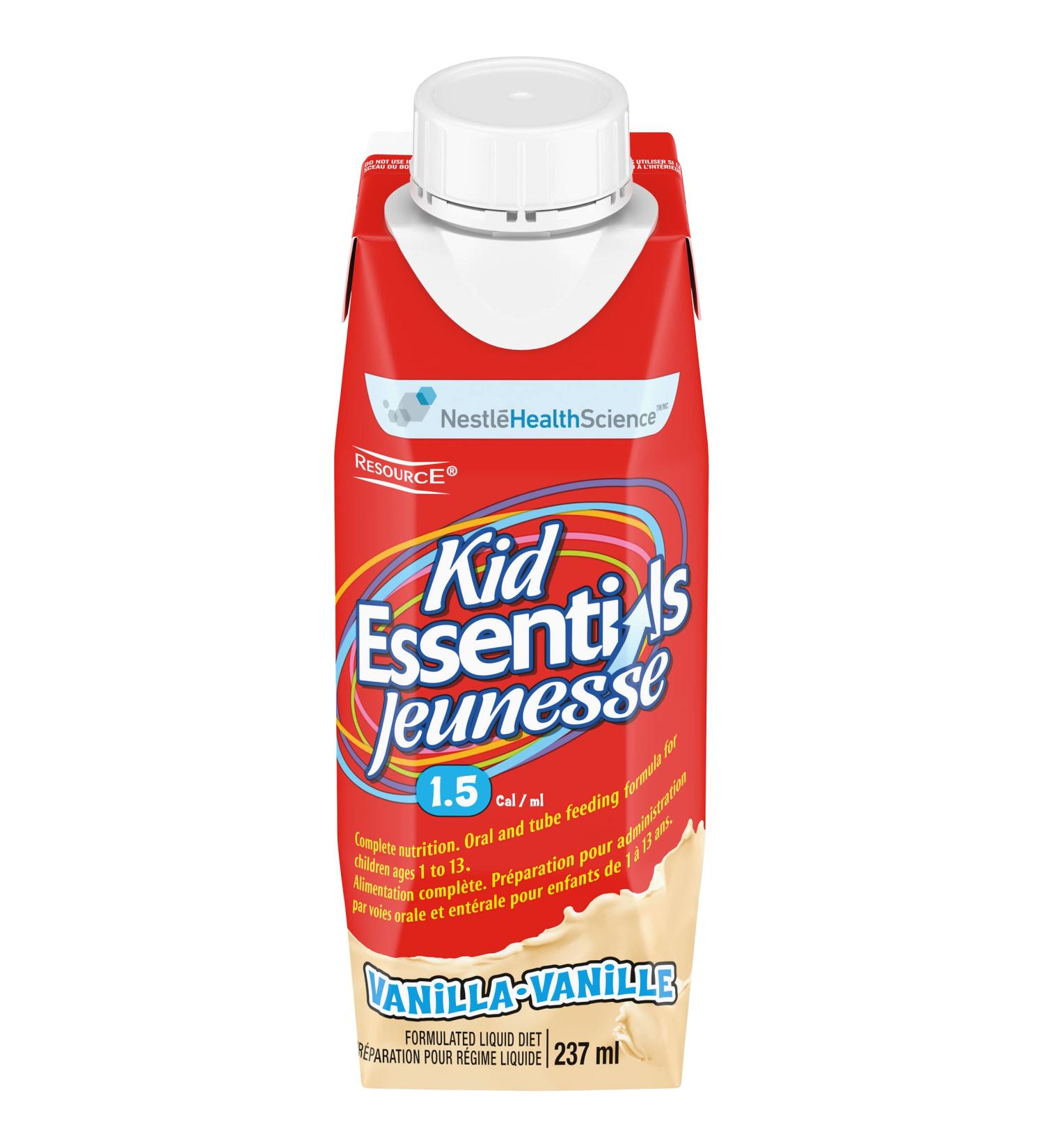 RESOURCE Kid Essentials Formulated Liquid Diet with Fibre 237mL 24 Count - Buy Online on GoSupps.com