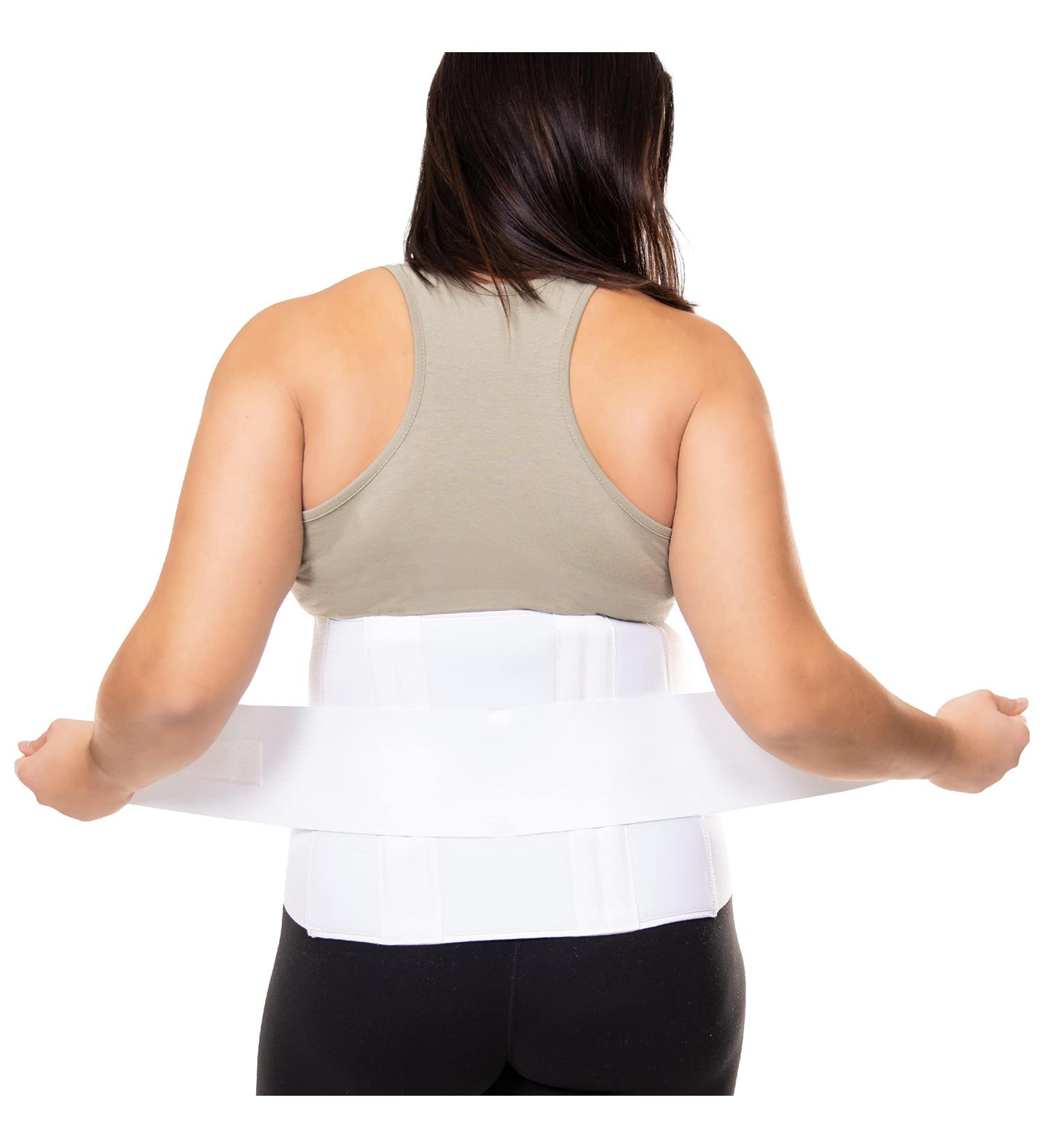 BraceAbility Plus Size Back Brace - Bariatric Lumbar Support for Lower Back Pain Relief (7XL) | Ideal for Big and Tall Men & Women - Buy Online on GoSupps.com