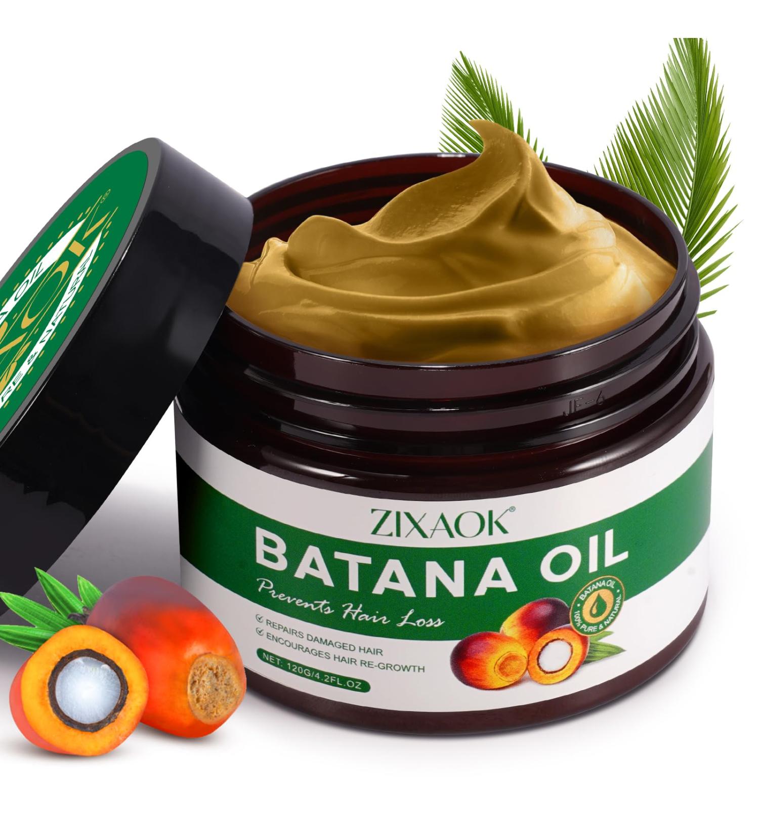 Raw Batana Oil for Hair Growth | 100% Pure Organic from Honduras | Prevent Hair Loss & Enhance Thickness | 4 FL OZ - Buy Online on GoSupps.com