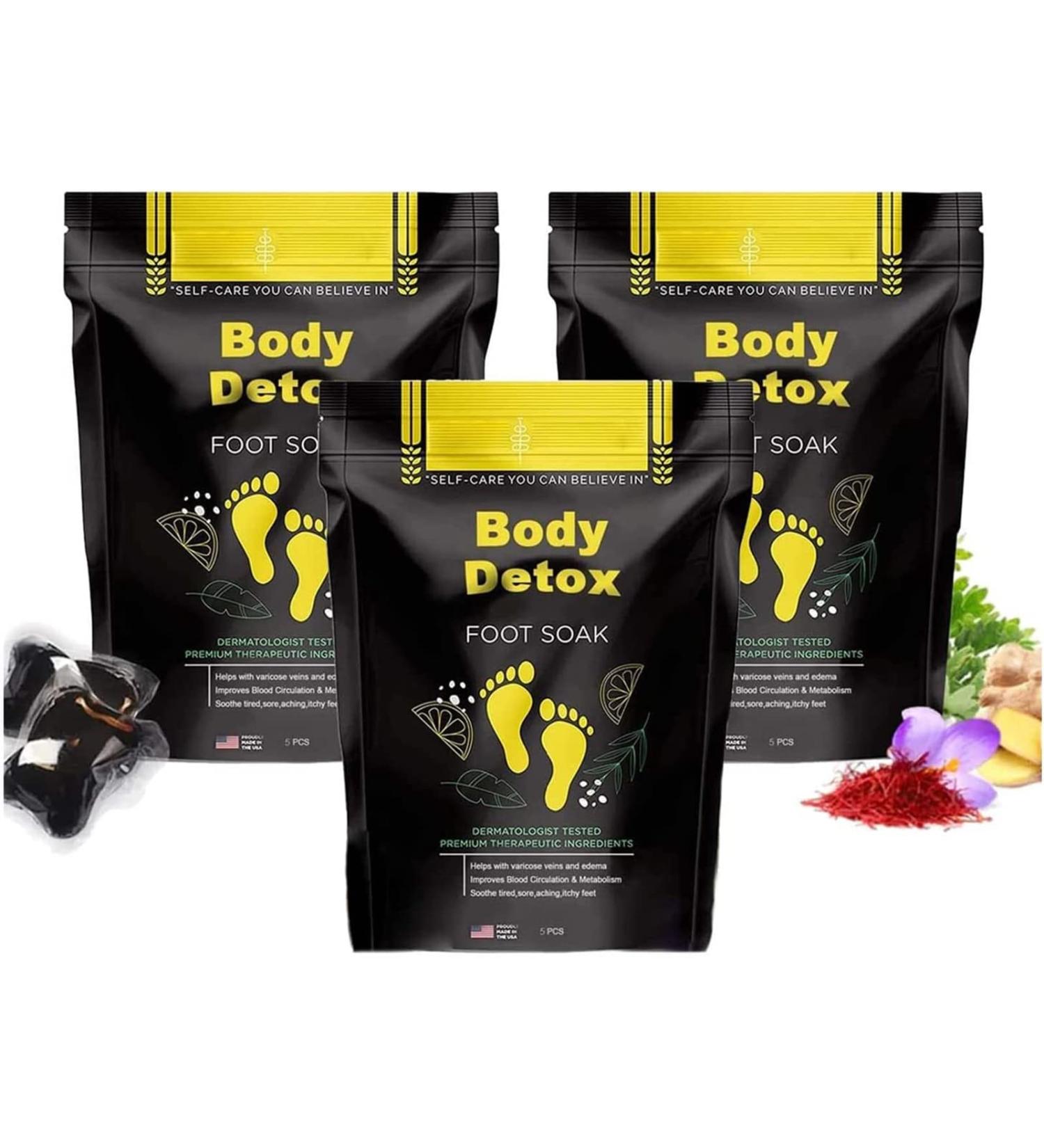 Herbal Detox&shaping Cleansing Foot Soak Beads Slimwe Body Detox Foot Soak Herbal Foot Cleansing Soak Beads for Foot Care (3 Box) - Buy Online on GoSupps.com