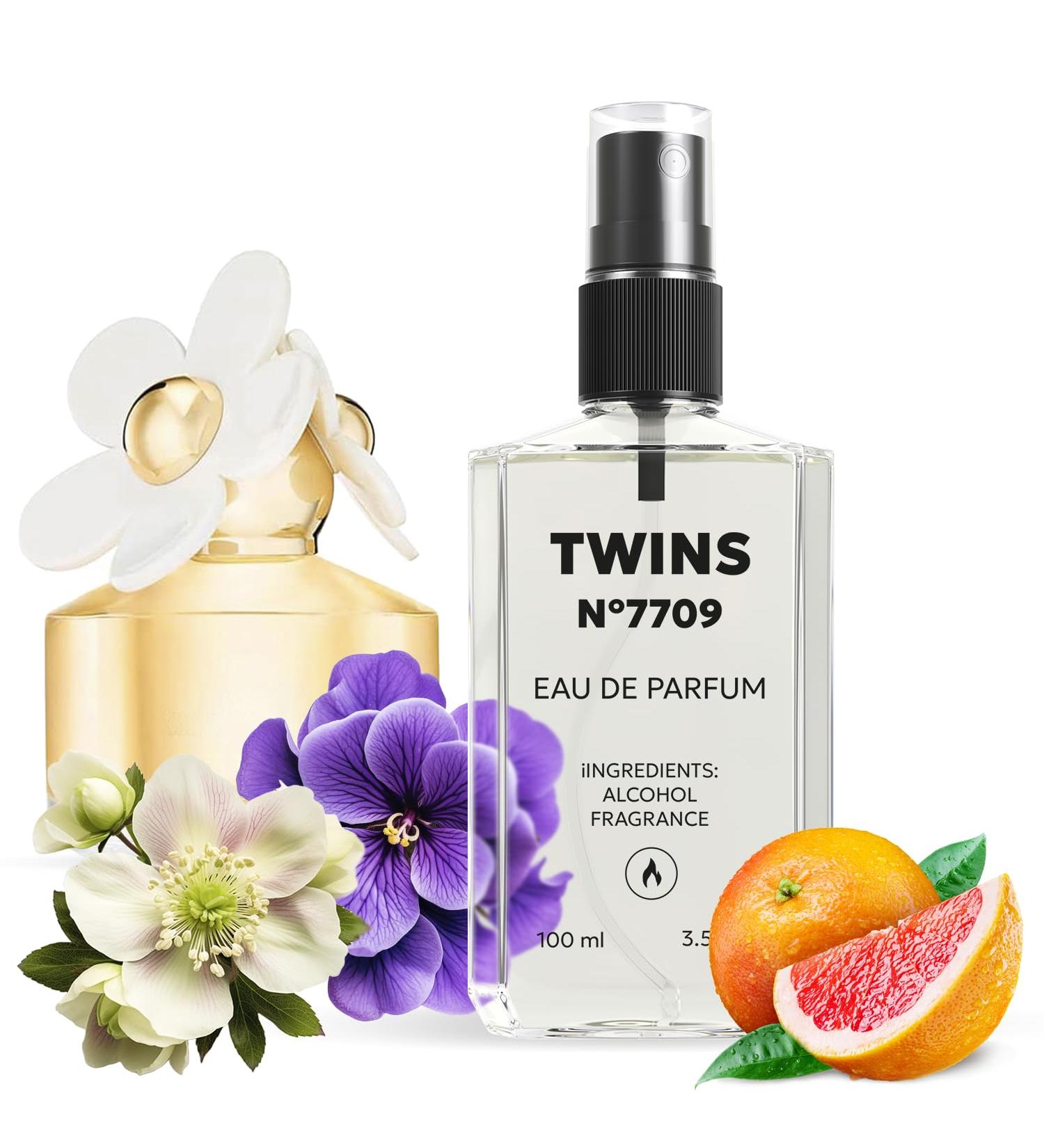 TWINS Impression of Daisy | Perfume for Women Eau de Parfum | No.7709 | 3.4 Fl Oz / 100 ml Marc Jacobs Daisy Impression - Buy Online on GoSupps.com