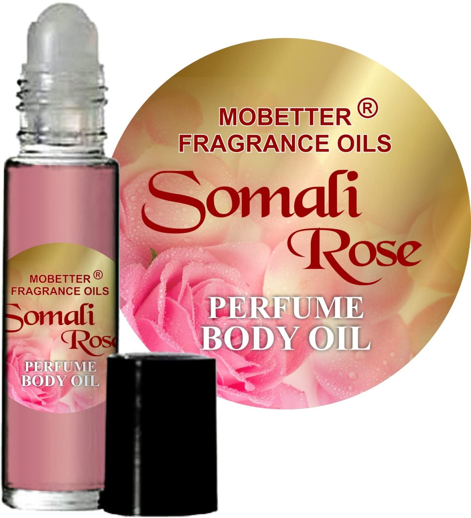 MOBETTER FRAGRANCE OILS Somali Rose Perfume Body Oil