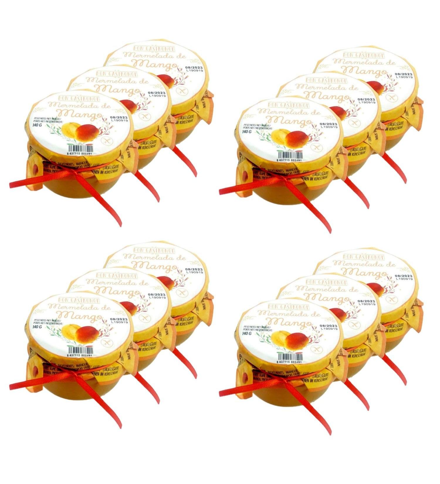 Don Gastronom Pack of 12 Mango Jam 140 g Pot