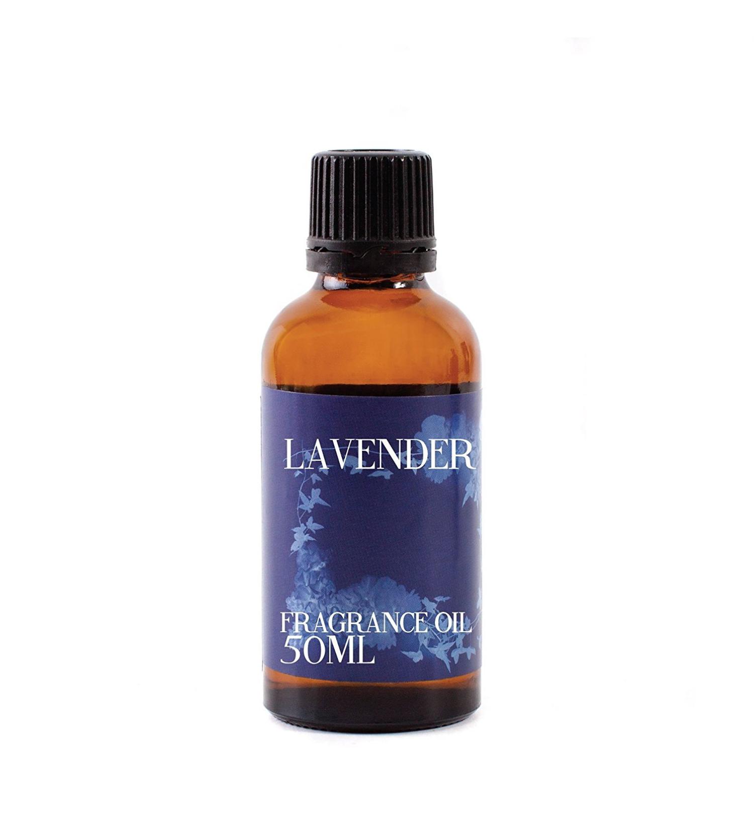 Mystic Moments | Lavender Fragrance Oil - 50ml - Perfect for Soaps Candles Bath Bombs Oil Burners Diffusers and Skin & Hair Care Items Lavender 50ml