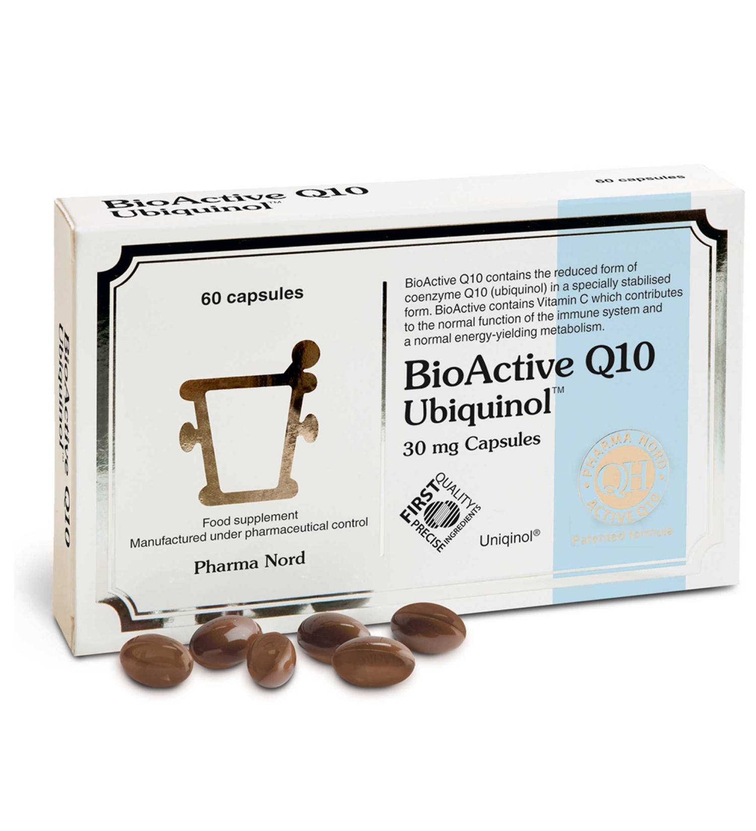 Pharma Nord Bio-Active Q10 Ubiquinol (Active QH) 30mg 60 Capsules