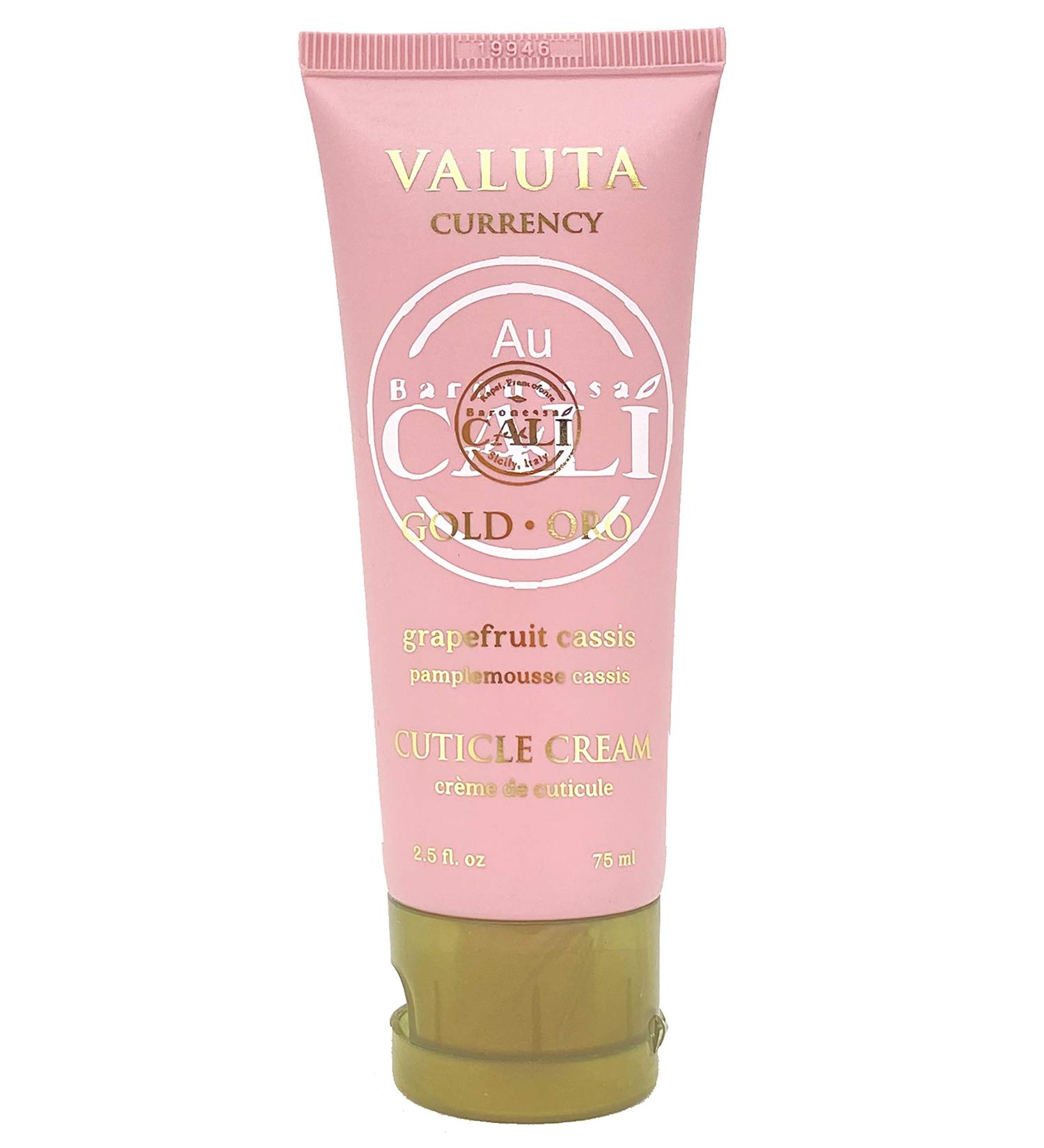 Baronessa Cali Valuta Grapefruit Cassis Cuticle Cream 2.5 oz - Softens and Conditions Cuticles & Hands - Buy Online on GoSupps.com