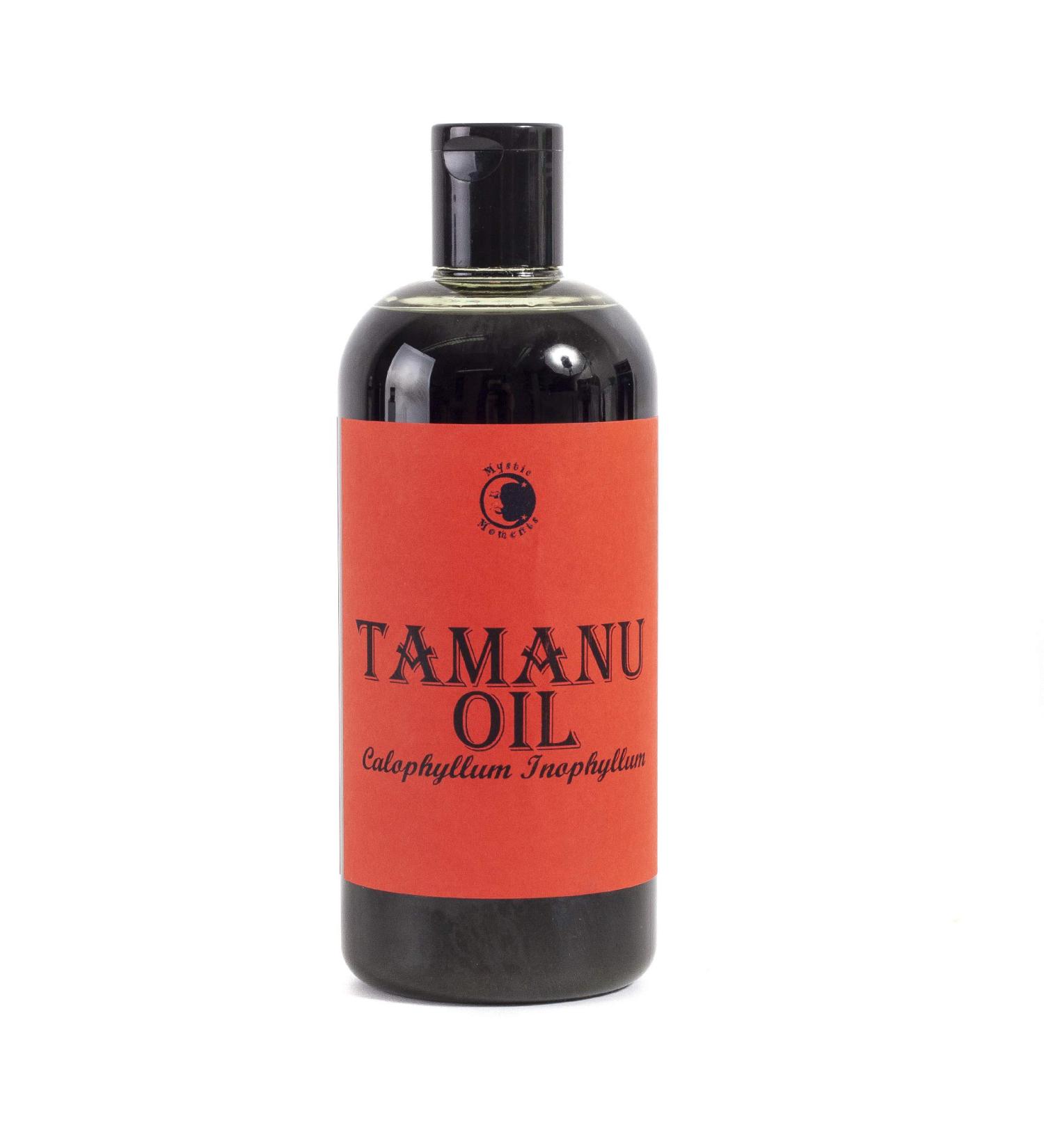 Mystic Moments Tamanu Virgin Carrier Oil 1L - Pure Natural Vegan Oil for Hair Face Nails Aromatherapy & Massage - Buy Online on GoSupps.com