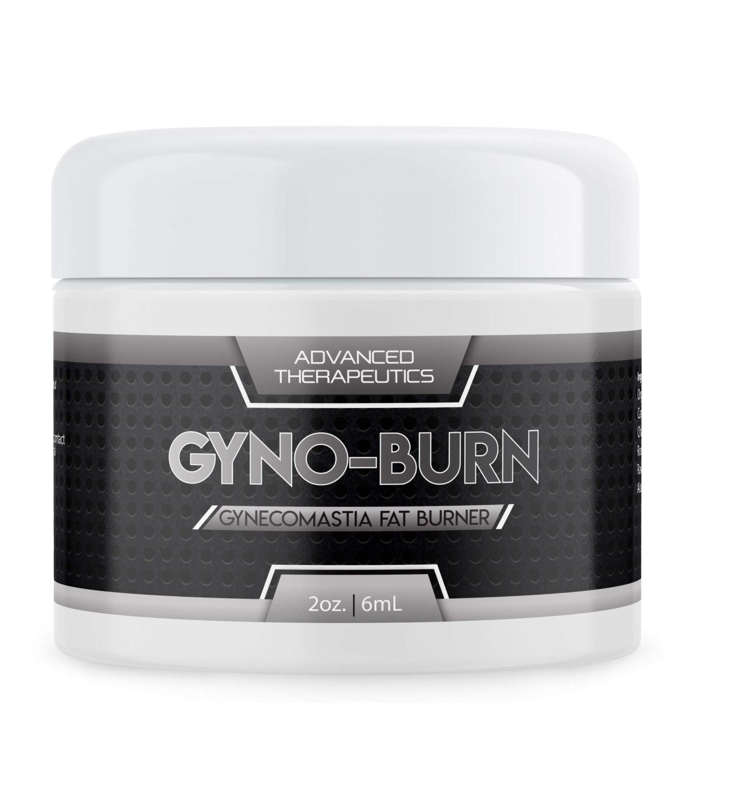 Gyno-Burn Chest Fat Burner for Men - 2 oz | Fast-Acting Solution to Eliminate Stubborn Chest Fat - Buy Online on GoSupps.com
