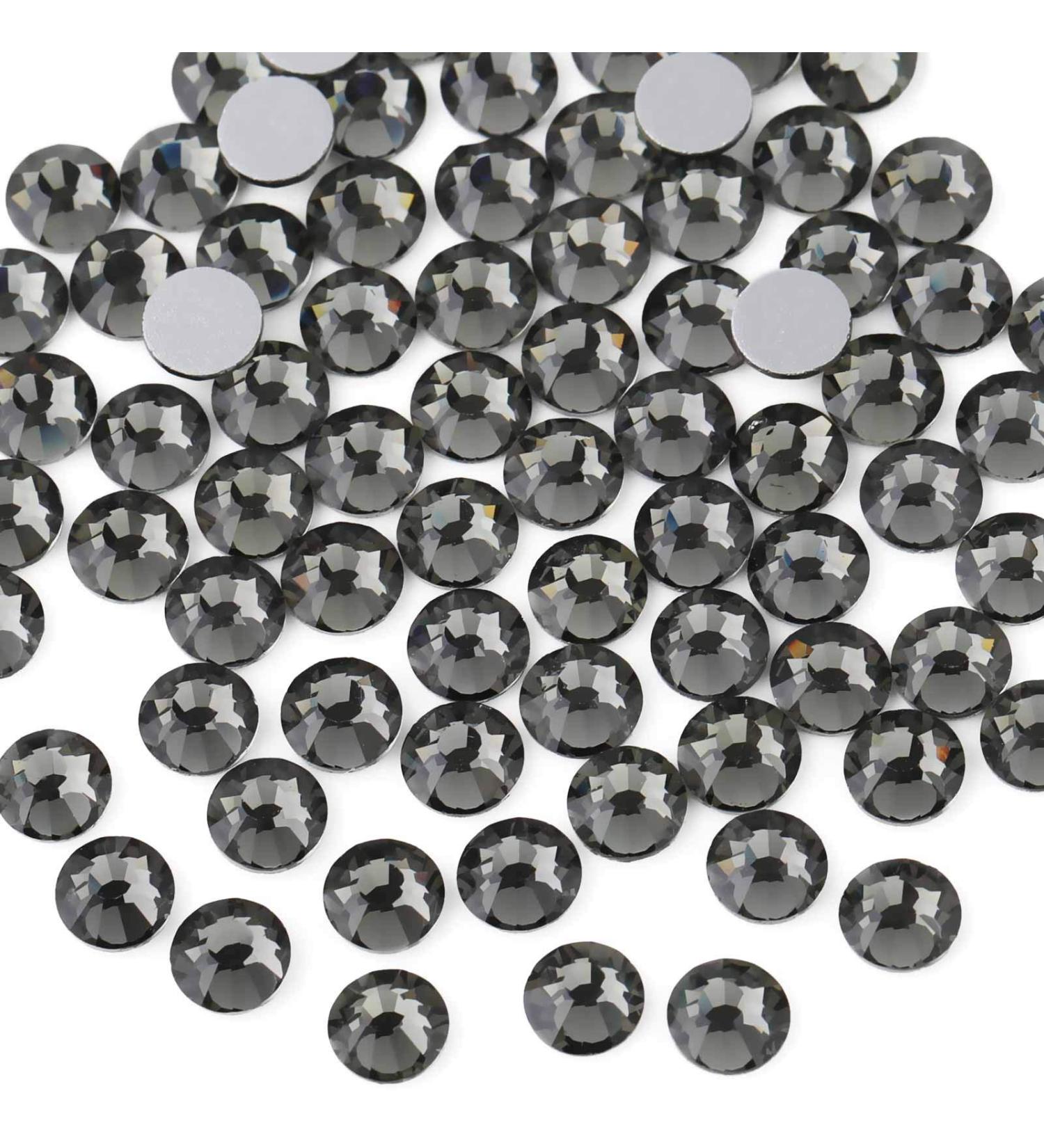 Buy Beadsland 1440 Pieces Flat Back Rhinestones - Nail Crystals in Anthracite SS3 (1.3-1.4mm) for Stunning Nail Art - Buy Online on GoSupps.com