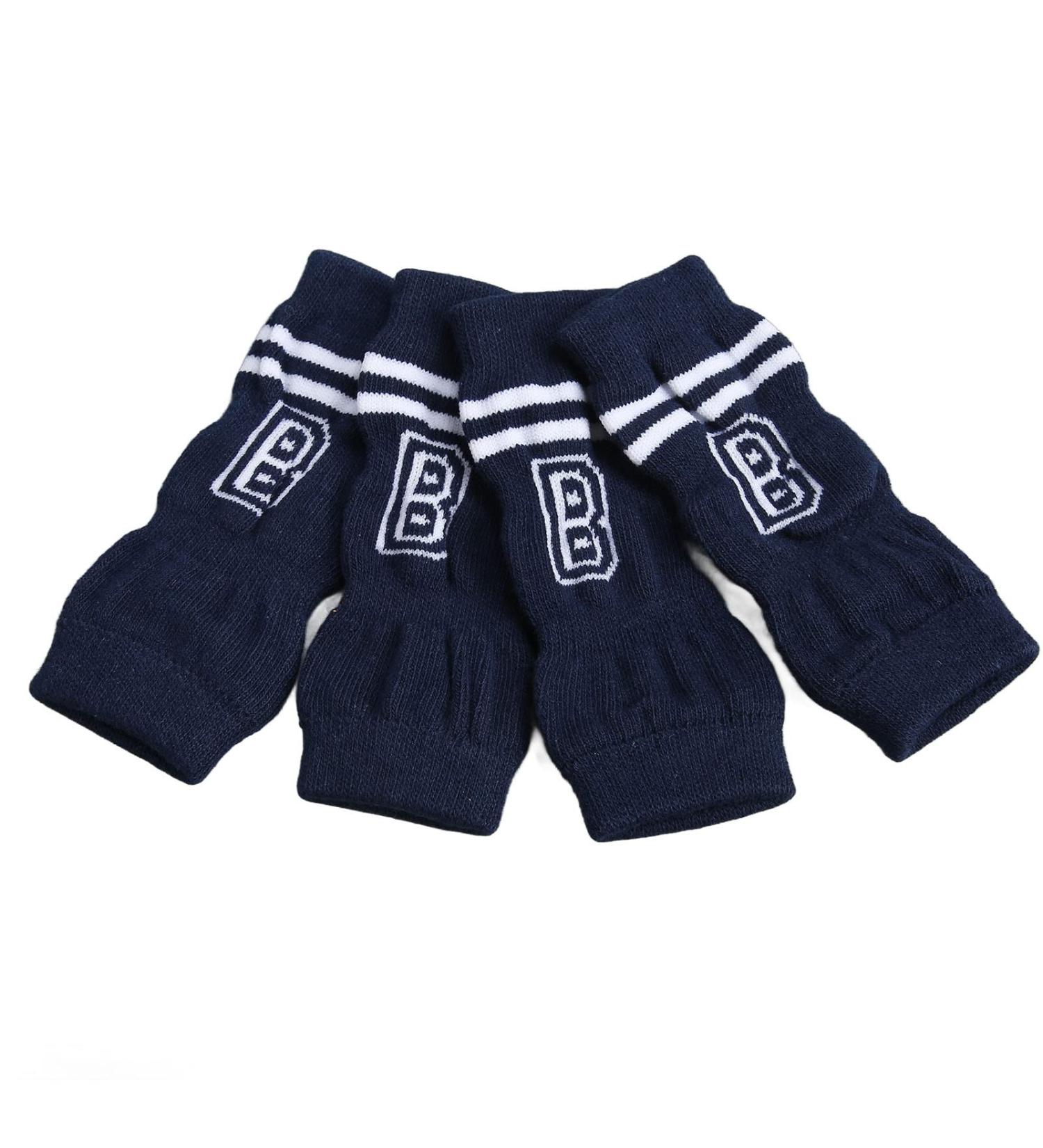 Pssopp Elbow Protectors for Dogs Elbow for Pets Cute Pack of 4 Stylish Letter Pattern Comfortable Elastic for Large Dogs for Small Dogs (L) - Buy Online on GoSupps.com