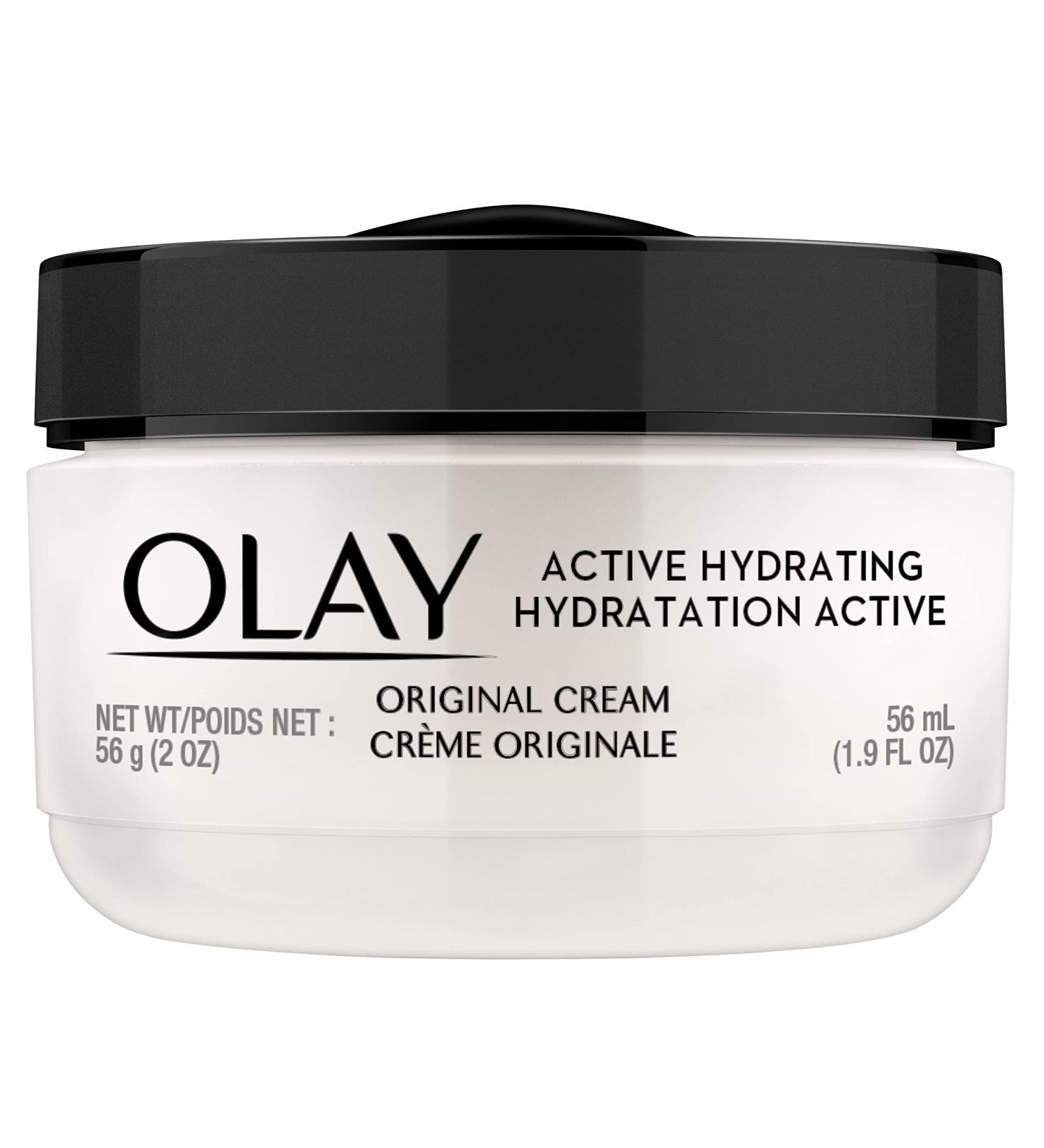 Olay Active Hydrating Cream Face Moisturizer 1.9 fl oz - Hydrating Facial Moisturizer - Buy Online on GoSupps.com