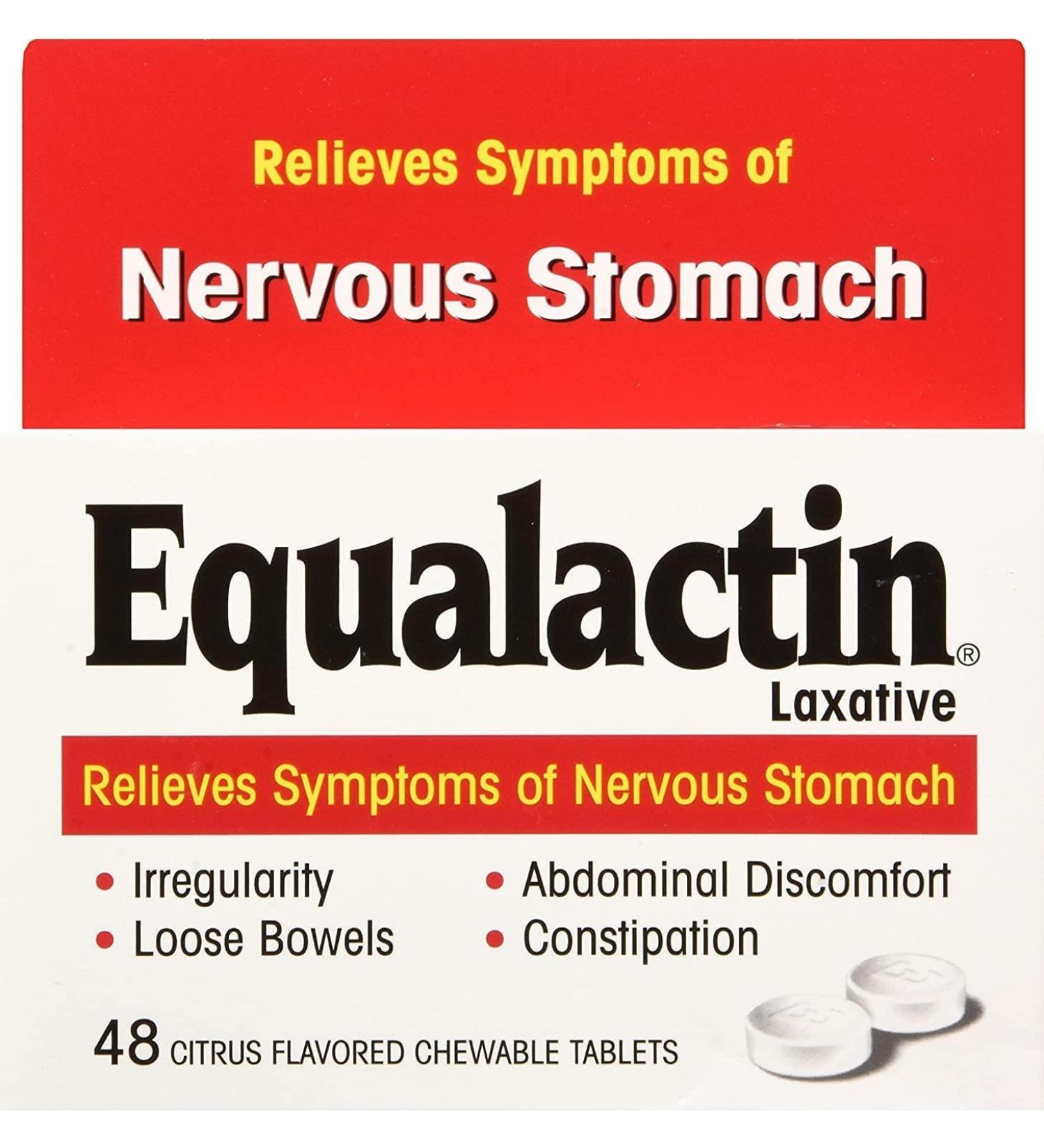 Equalactin Chewable Tablets 48 Tablets (Pack of 4) - Buy Online on GoSupps.com