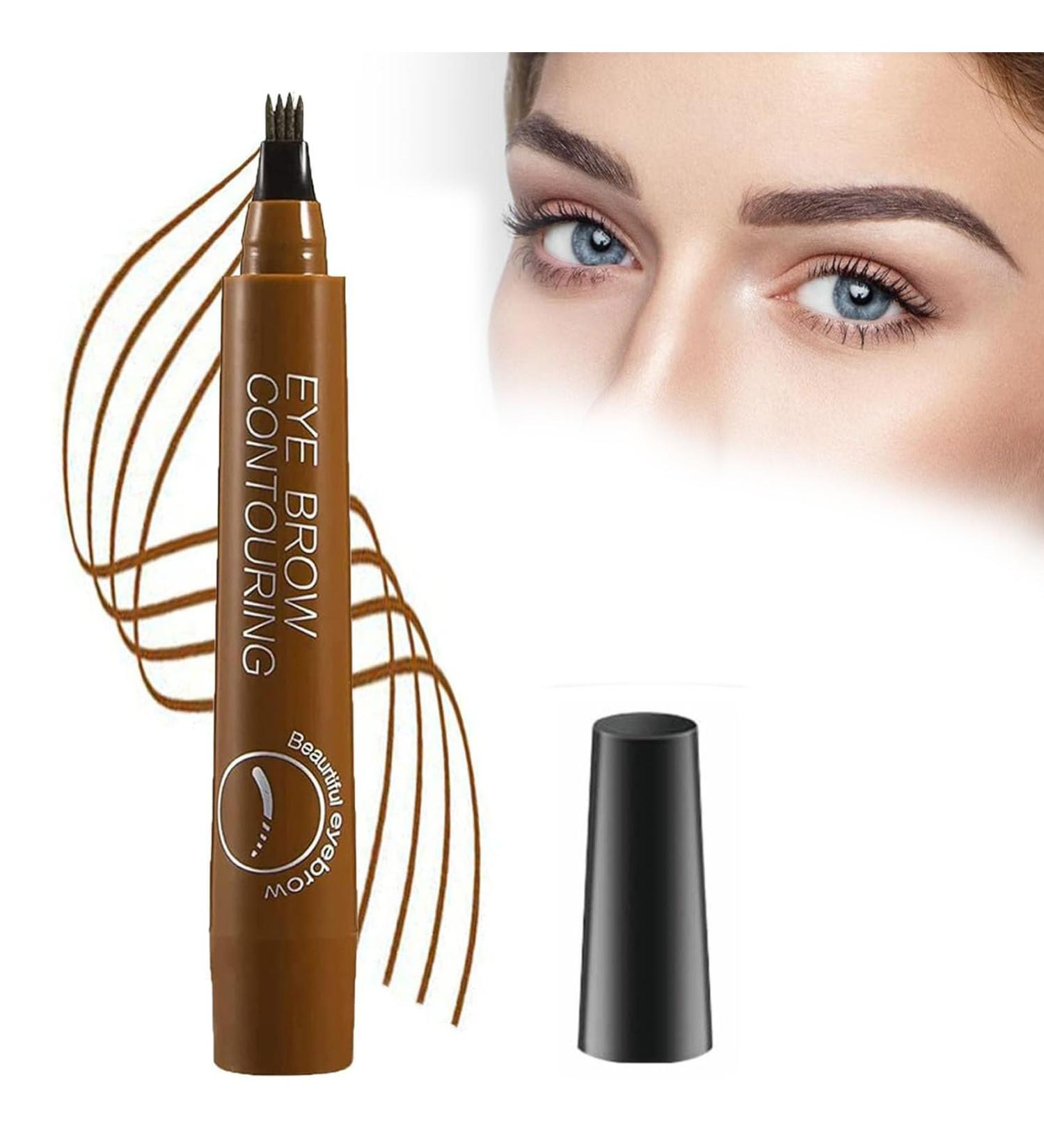 Generic 2024 New Waterproof Brow Pencil with Micro-Fork Tip Magic Eyebrow Pencil 3D Waterproof Microblading Eyebrow Pen (Light Brown) - Buy Online on GoSupps.com
