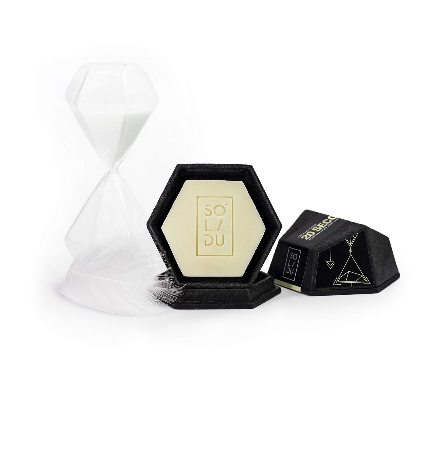 Solidu 20 Seconds Solid Creamy Soap Bar 55 g - Buy Online on GoSupps.com