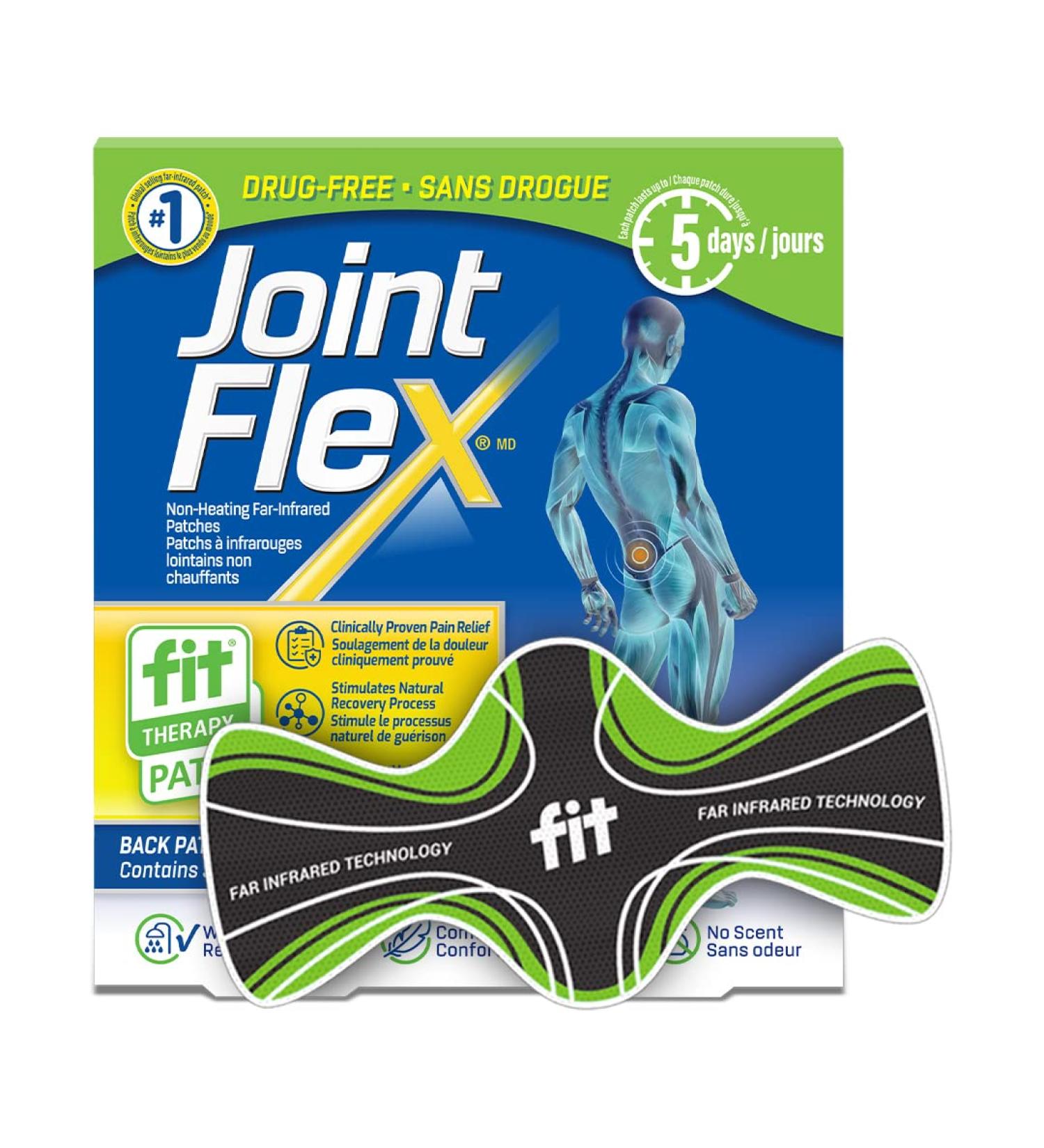 JointFlex fit Patch Back Patch (FIT306) - Buy Online on GoSupps.com