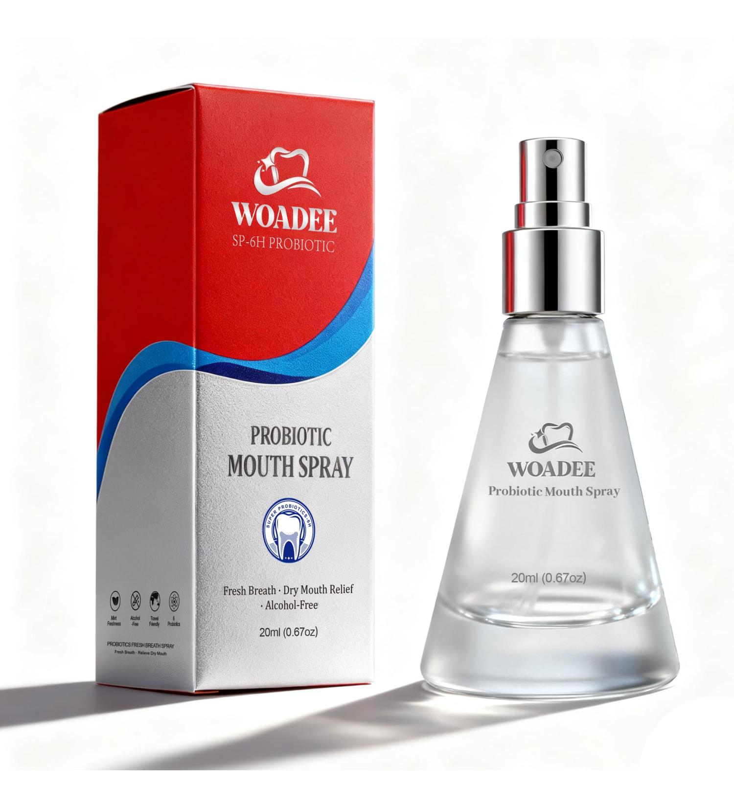 Breath Spray for Fresh Breath Probiotic Oral Spray for Dry Mouth Relief and Everyday Freshness Mint Mouth Spray with Gentle Moisturizing Formula Alcohol-Free Travel Size Oral Care 20ml (1PC) 0.67 Fl Oz (Pack of 1) - Buy Online on GoSupps.com