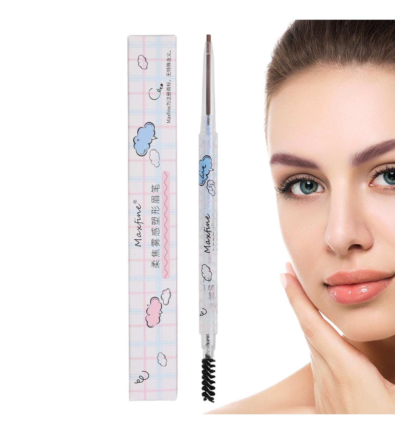 Waterproof Eyebrow Pencil - Eyebrow Definer Pencil - Eyebrow Makeup for Strong Shape and Silky Color Double Head Design Eyebrow Pencil for Parties and Daily Use Rowces 06 Light Blue - Buy Online on GoSupps.com