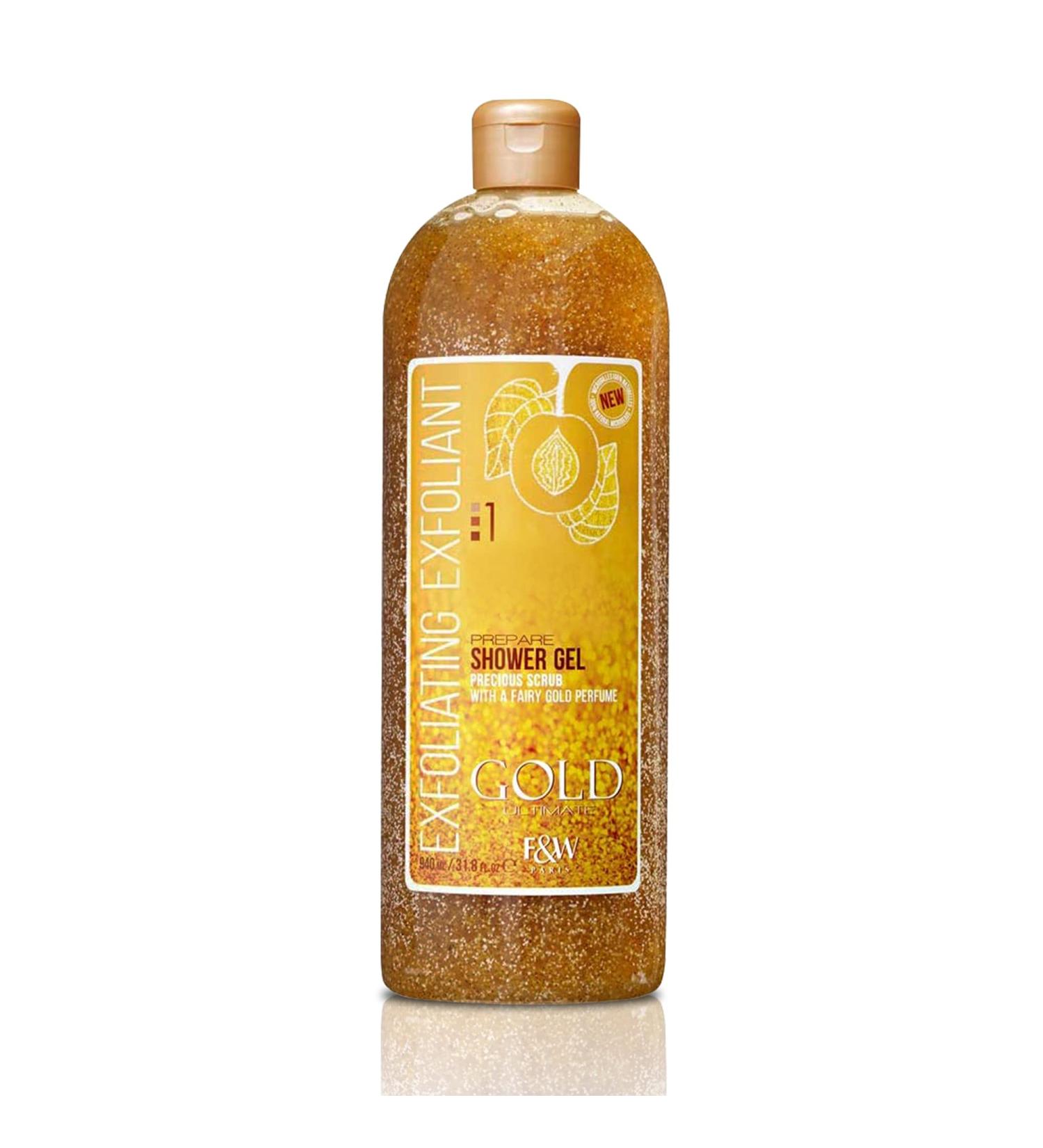 Fair & White Gold Precious Scrub Exfoliating Body Wash 31.8 fl. oz./940 ml - Buy Online on GoSupps.com