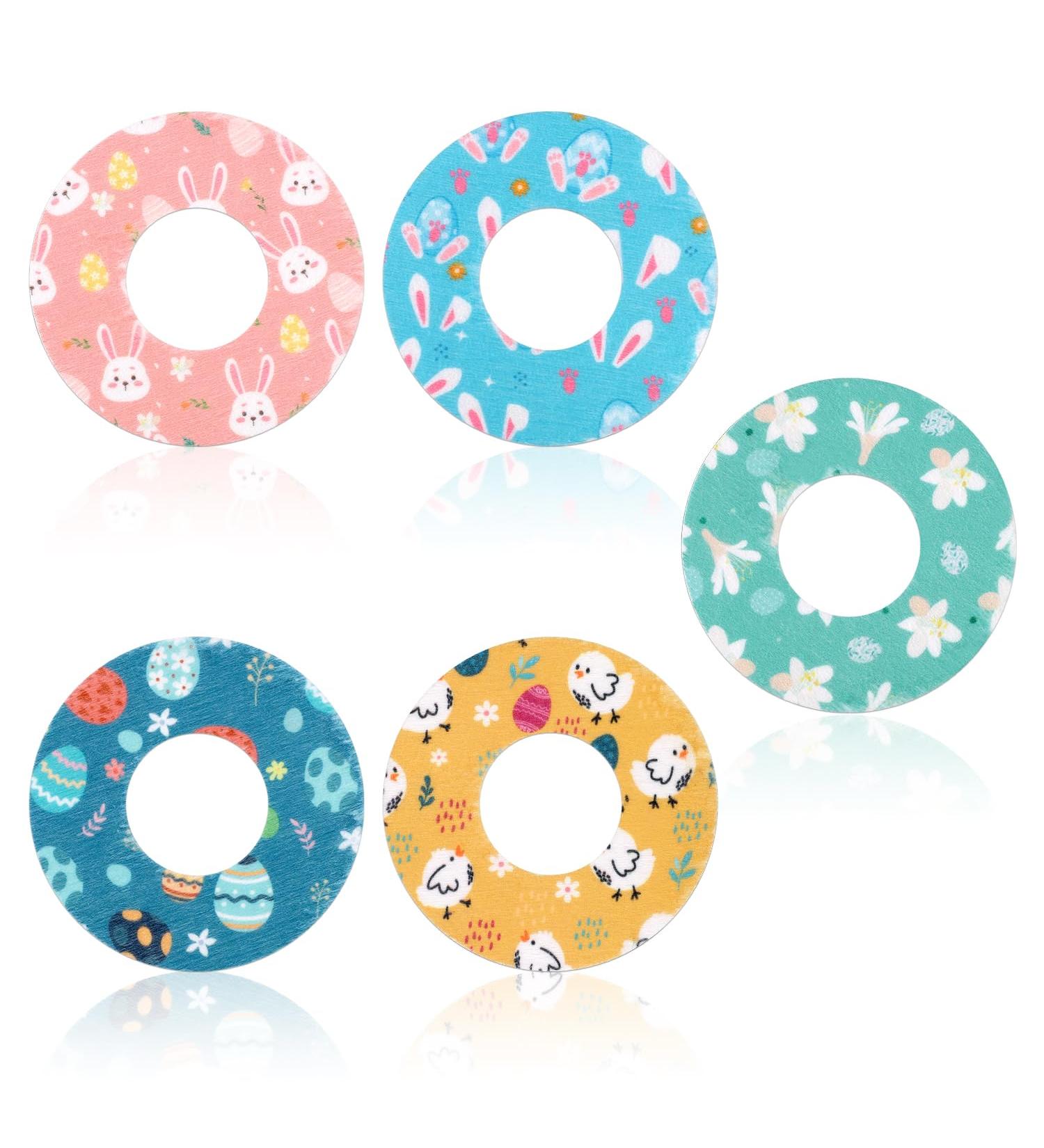 25 Waterproof Sensor Covers for Libre 1/2 - Blood Sugar Measuring Device Patches & Accessories (5 Styles) - International Shipping Available - Buy Online on GoSupps.com