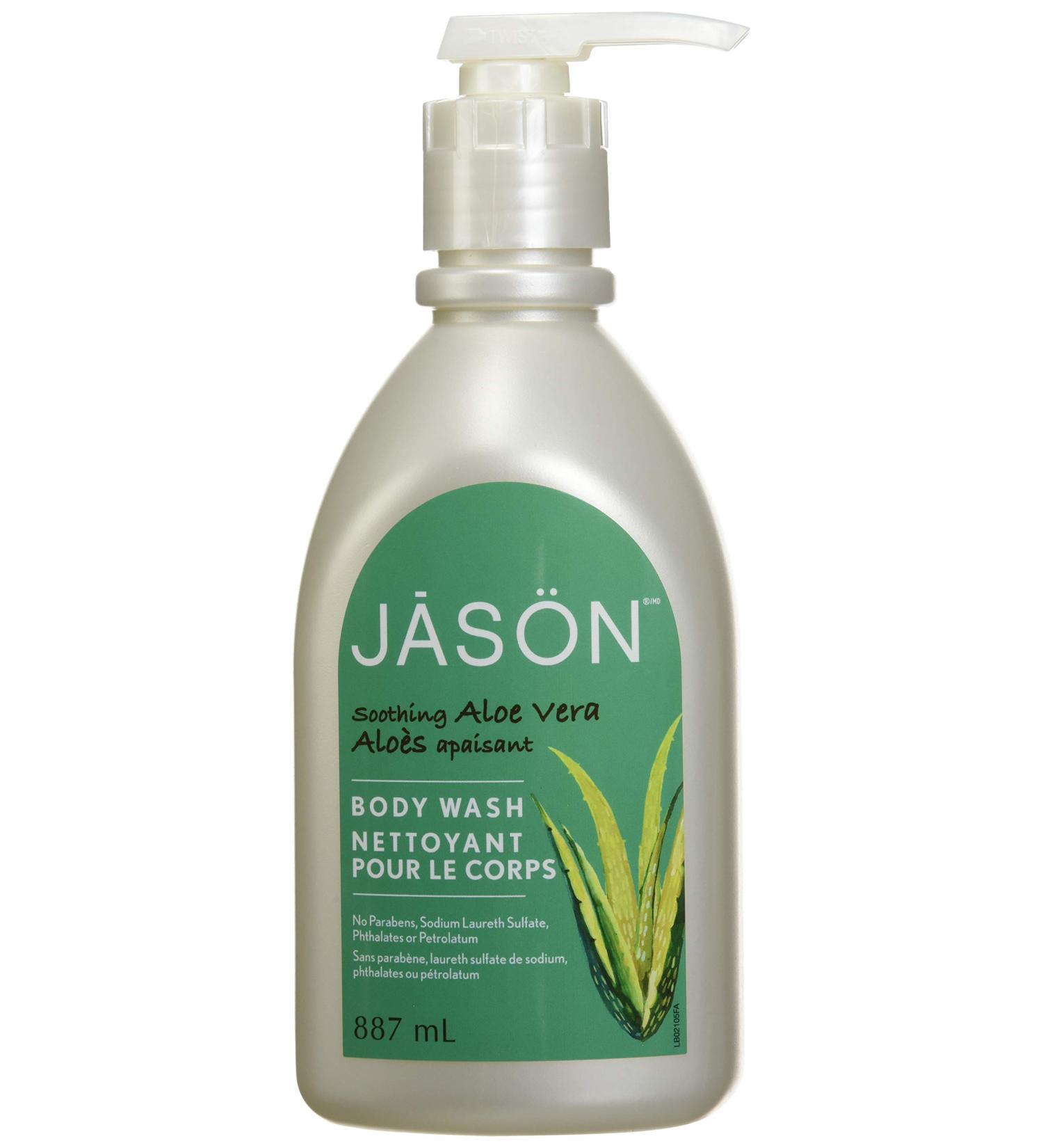 Jason Natural Aloe Vera Body Wash 30 fl oz - Soothing & Pure - Buy Online on GoSupps.com