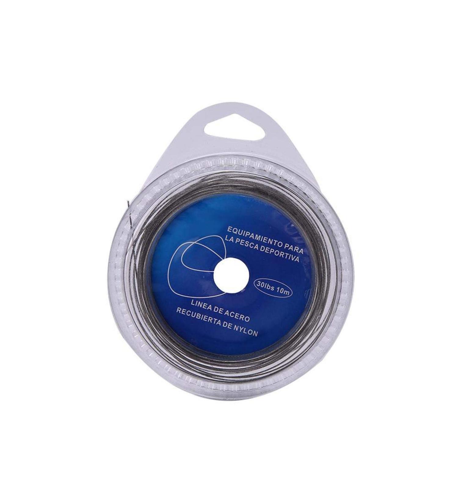 Fishing Steel Wire 5 Types 10m 7 Strands Braided Leader Sea Fishing Wire with Plastic Coated As shown in the pictures