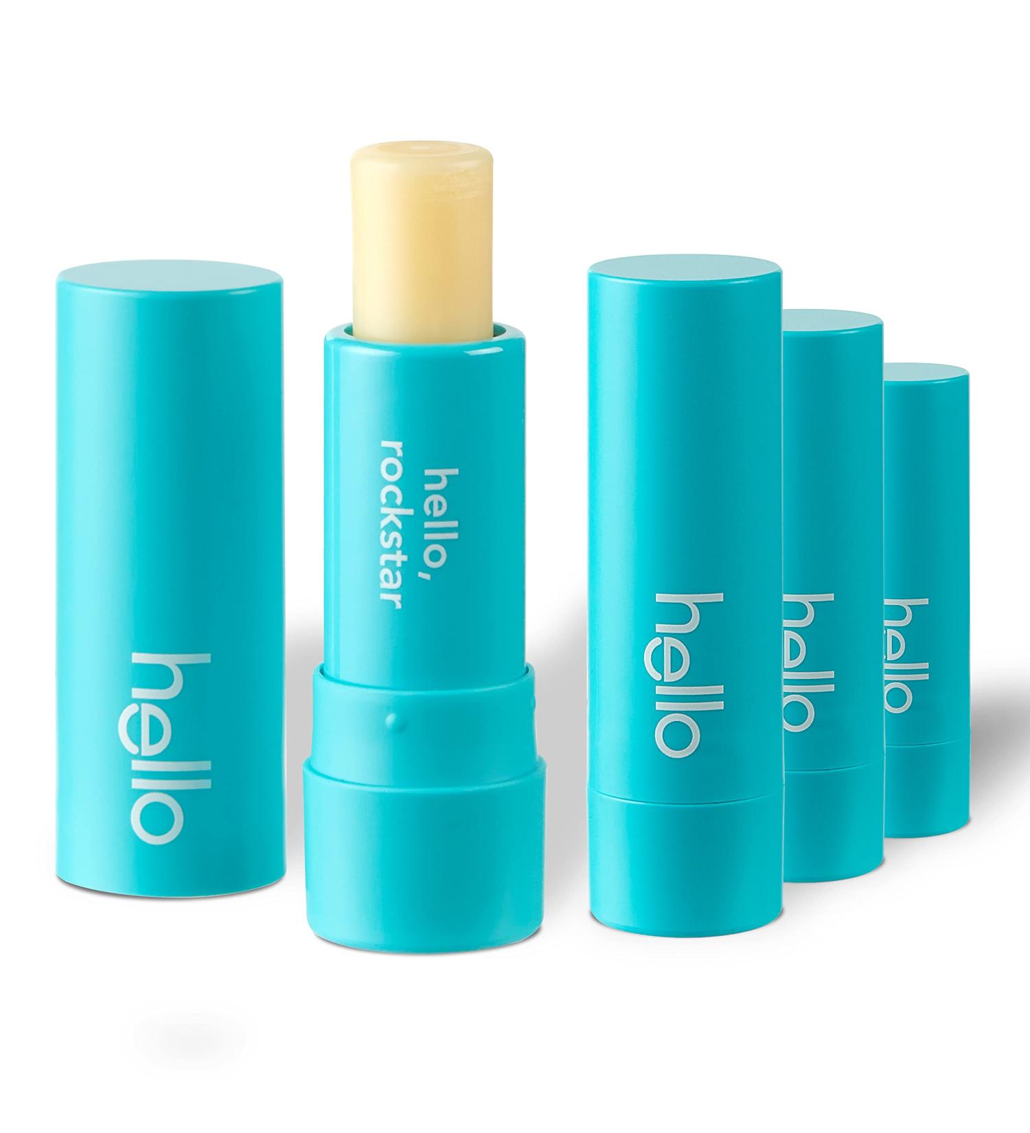 Moisturizing Vegan Lip Balm - Sweet Mint - Beeswax, Petrolatum, and Parabens Free - 0.15 Ounce (Pack of 4) - Buy Online on GoSupps.com