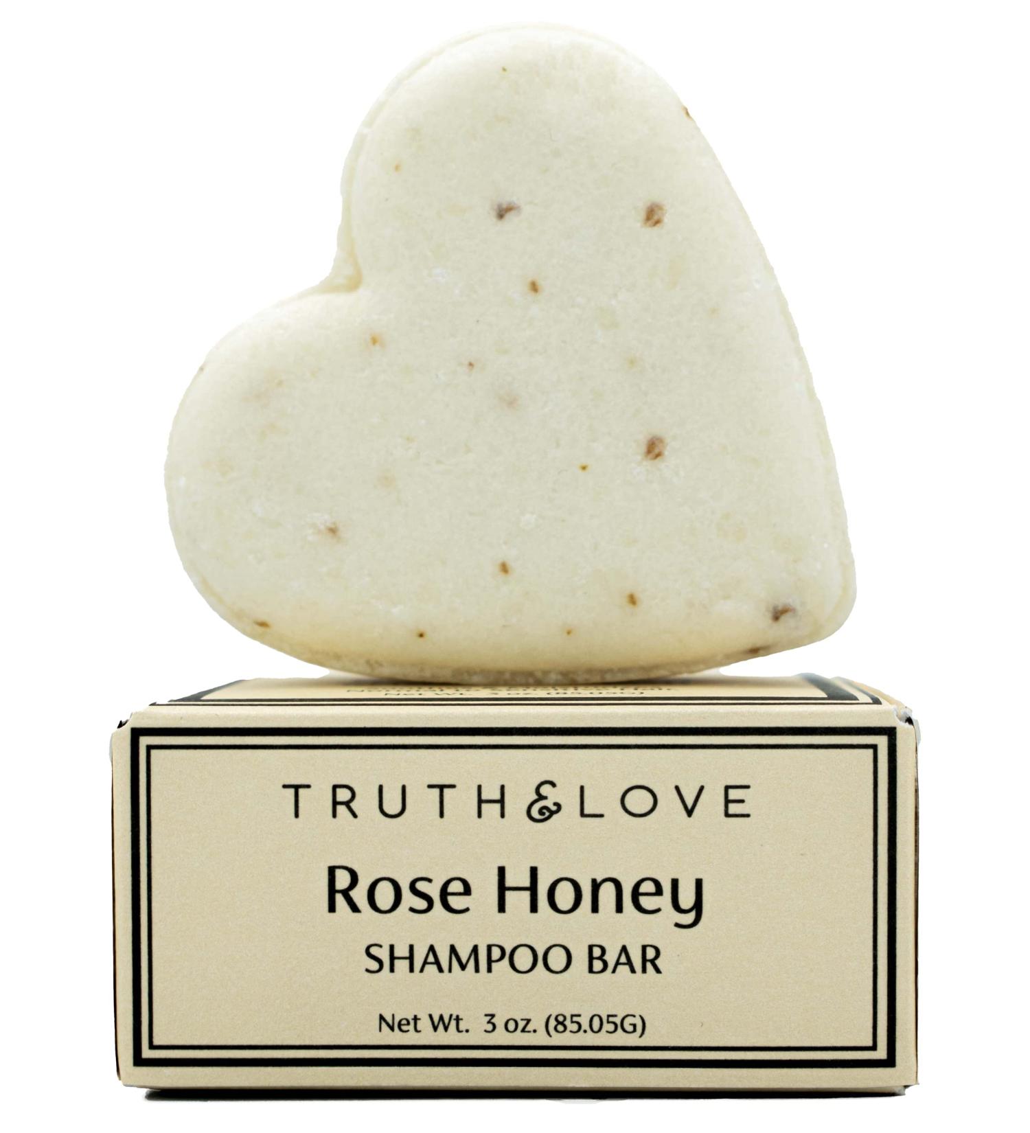 Buy Truth & Love Beauty Rose Honey Shampoo Bar | Sustainable Eco-Friendly Organic | Ideal for Normal to Sensitive Hair | 3oz - Buy Online on GoSupps.com
