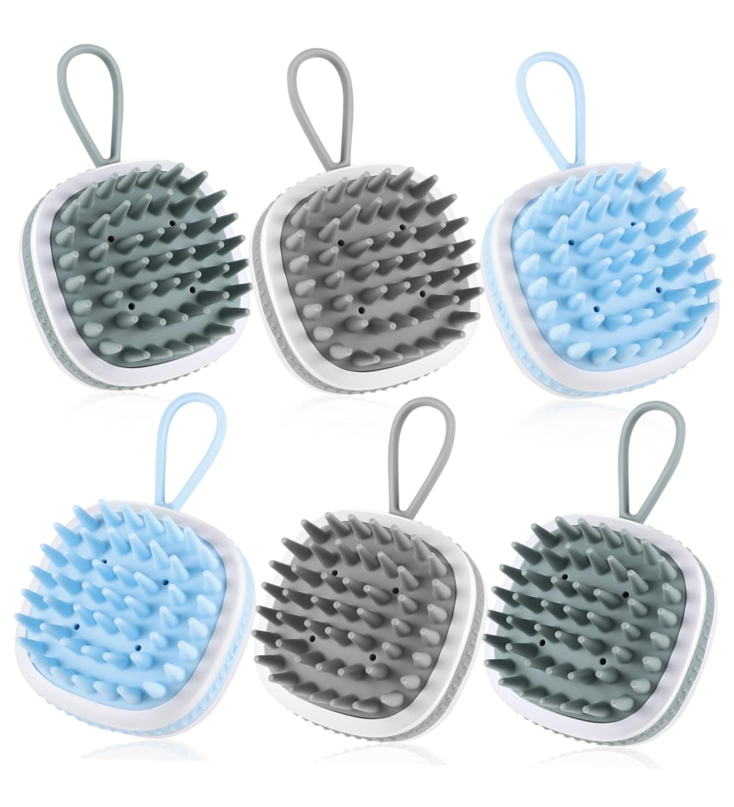 Magiclulu Scalp Massage Brush - 6-Piece Portable Set for Daily Use | Improve Scalp Health & Relaxation | Ideal for Home & Hotel - Buy Online on GoSupps.com