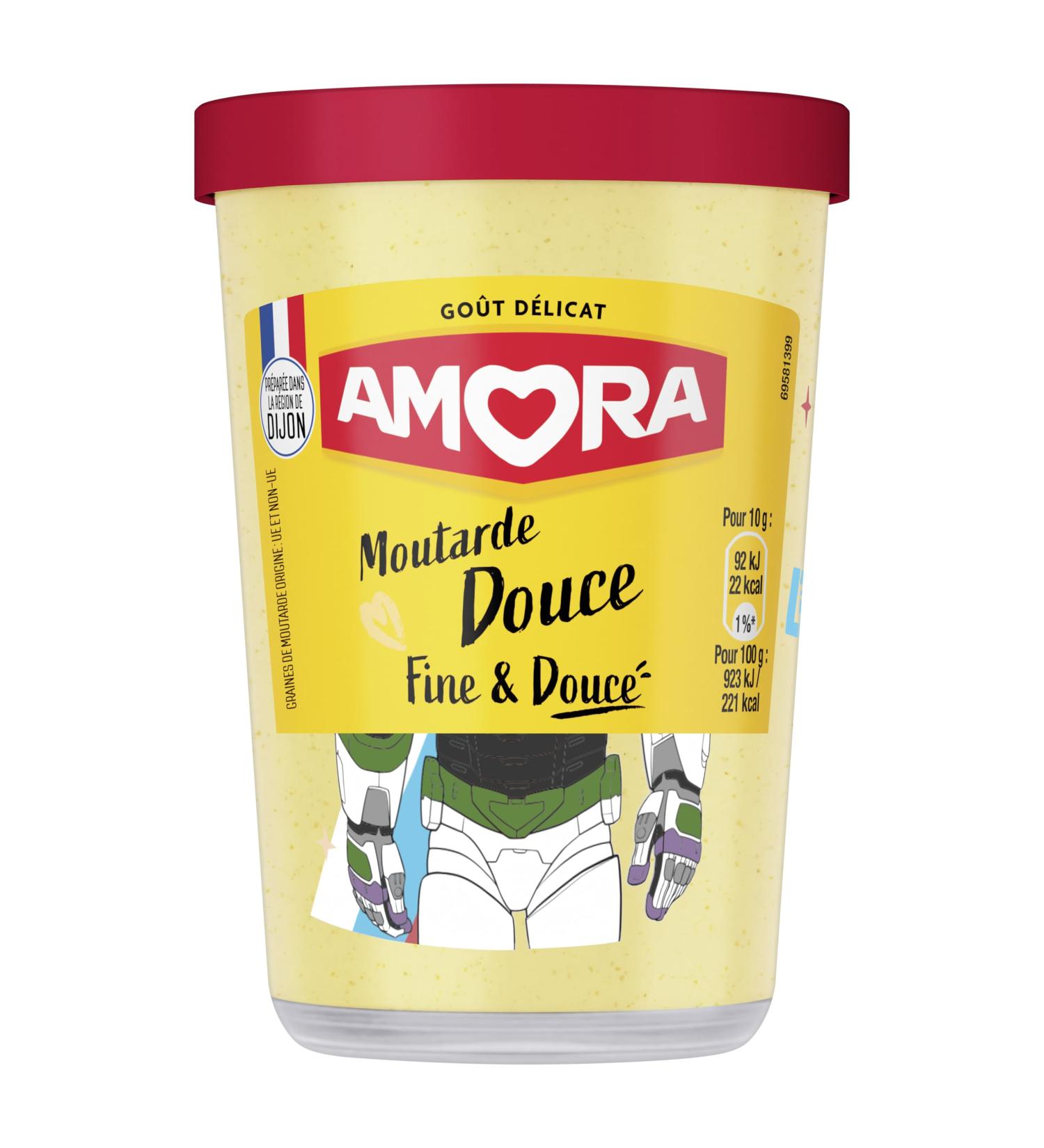 Amora Mustard Sweet TV Glass 190g - Buy Online on GoSupps.com