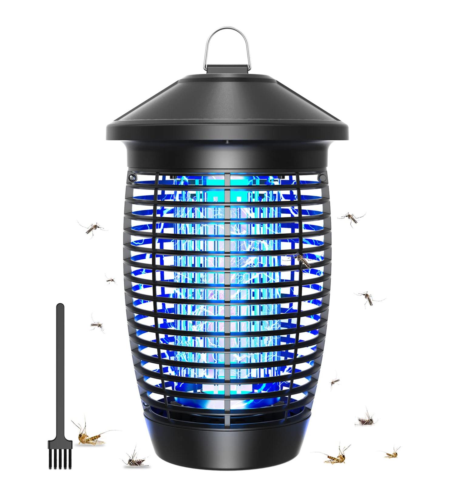 Tmactime Electric Insect Destroyer - 20W Mosquito Trap Lamp with UV Light 4500V Non-Toxic Effective for 100m  - Buy Online on GoSupps.com