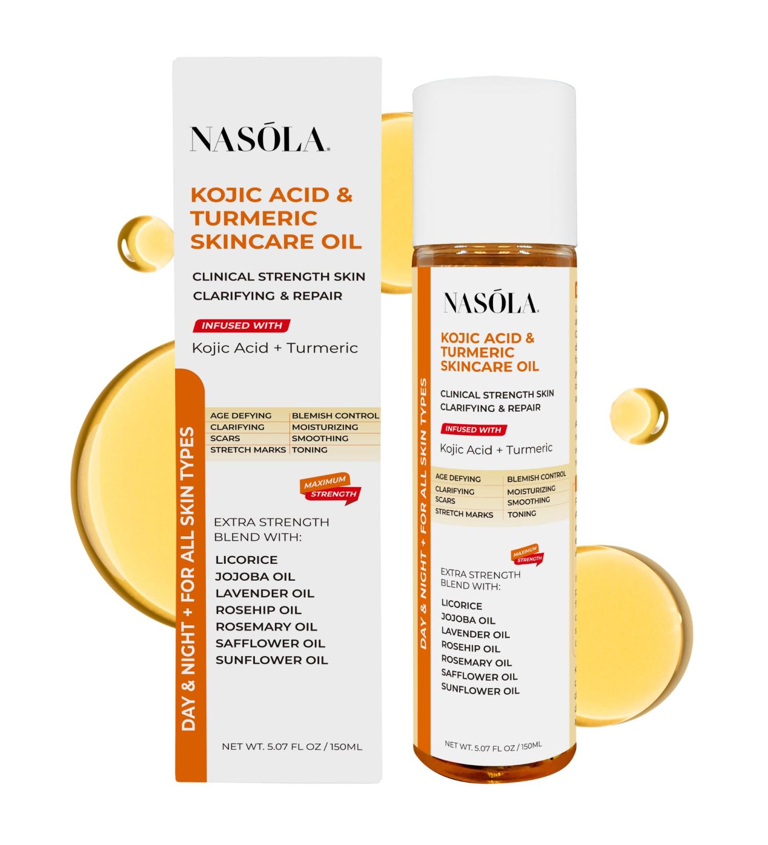 Buy Kojic Acid Turmeric Skincare Bio Pure Oil - Brighten & Repair Skin | International Shipping - Buy Online on GoSupps.com