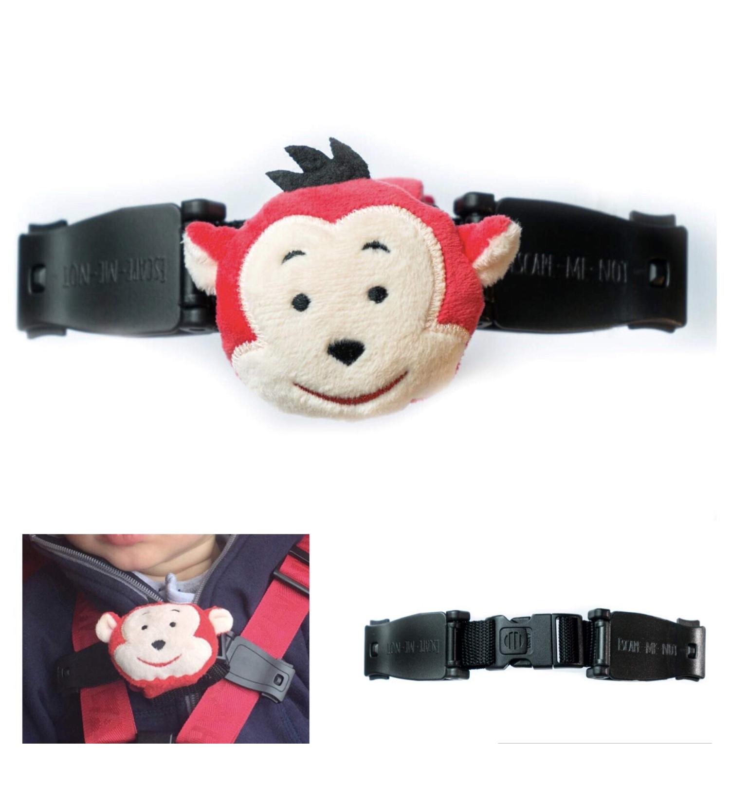 Car Seat Anti Escape Harness Chest Clip - Prevents Children from Slipping Arms Out | No Threading Required - Buy Online on GoSupps.com