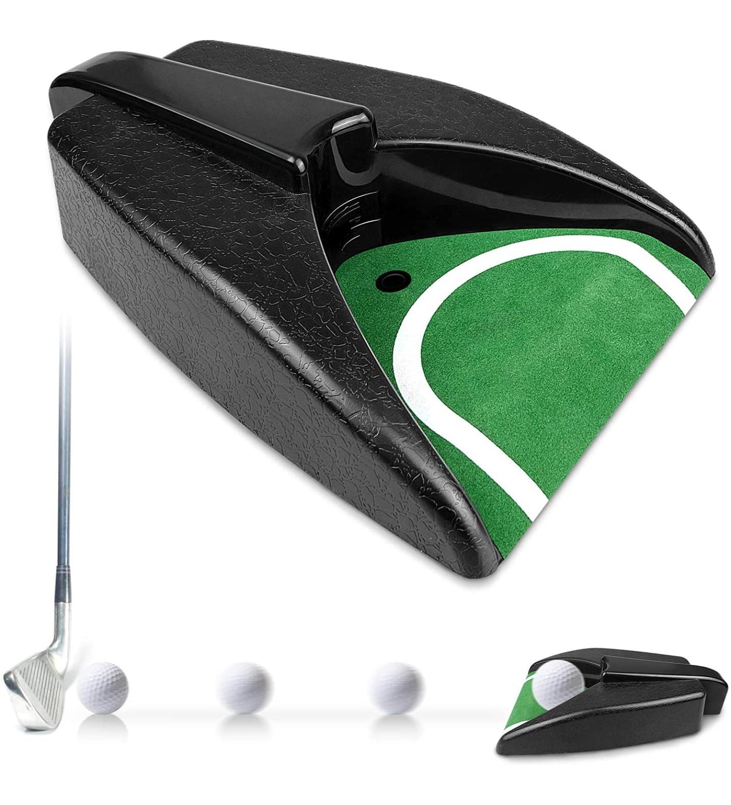 Henbula Golf Automatic Putting Cup - Ball Returning Machine for Indoor/Outdoor Practice - Buy Online on GoSupps.com