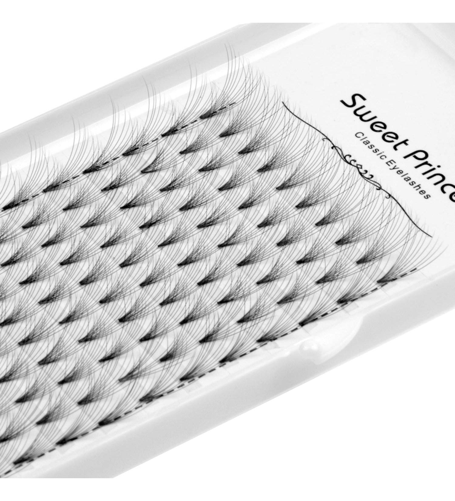 120Pcs Premade 10D C Curl Volume Eyelash Extensions - 0.07mm Thickness Natural Long False Lashes (8-18mm - Buy Online on GoSupps.com