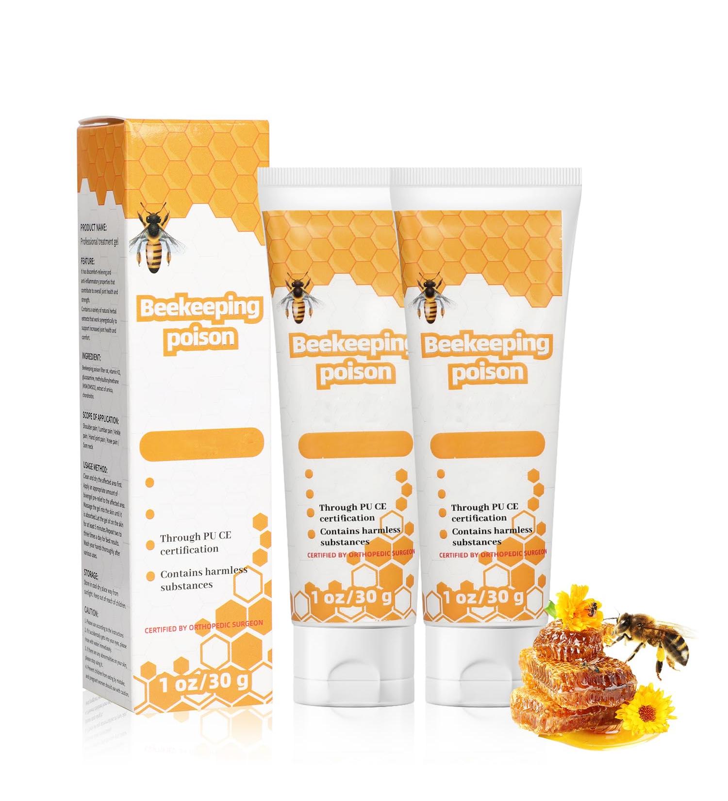 Buy New Bee Venom Gel - Herbal Honey Joint Cream for Pain Relief | International Shipping - Buy Online on GoSupps.com