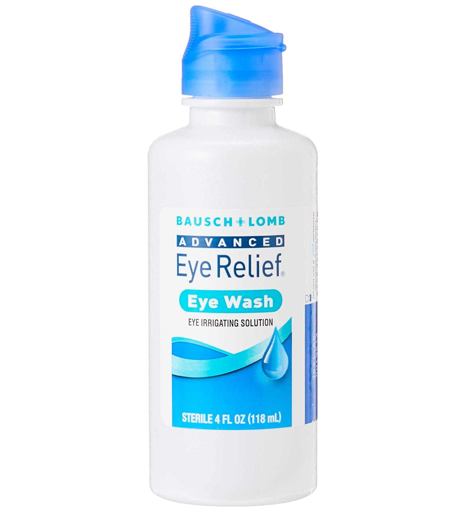 Bausch & Lomb Eye Wash: Cleansing, Refreshing, and Soothing Solution - 4 fl oz - Buy Online on GoSupps.com