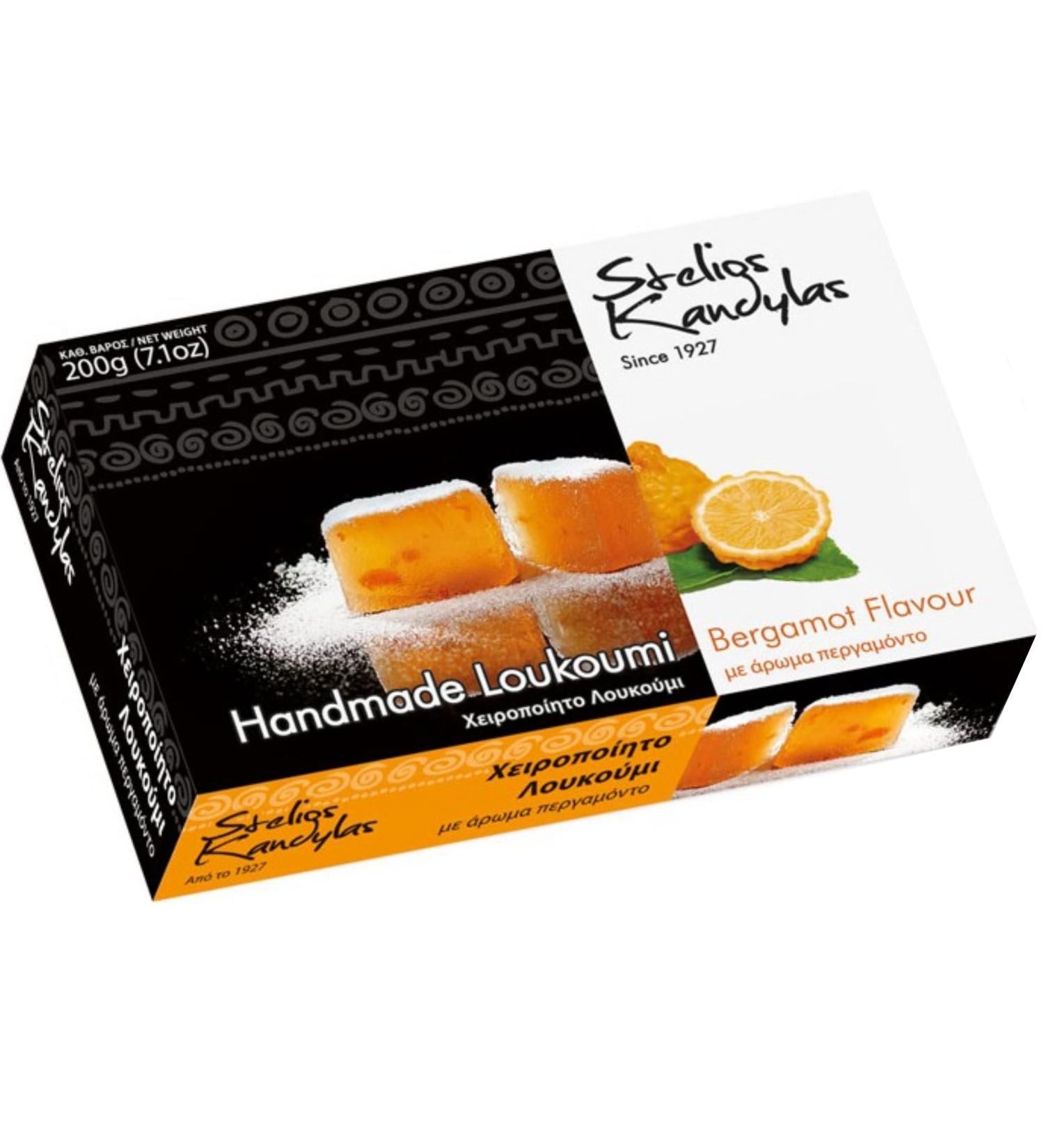 Loukoumi Kandylas Bergamot 200g - Authentic Greek Jelly Dessert | Buy Internationally - Buy Online on GoSupps.com