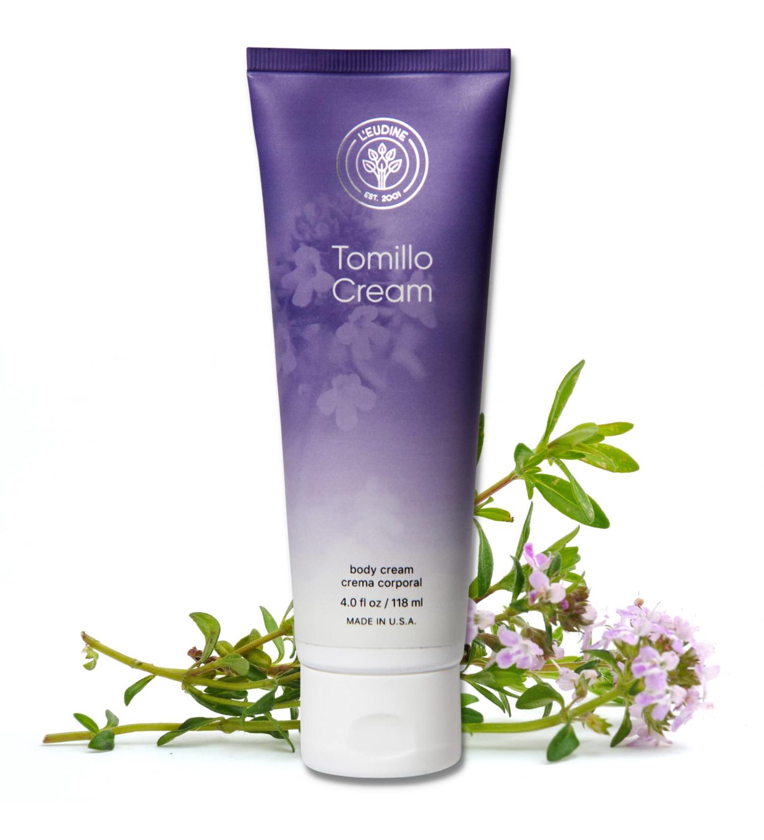 Thyme Body Cream 4fl oz - Soothing Respiratory Tract Massage Cream for Kids and Adults - Buy Online on GoSupps.com