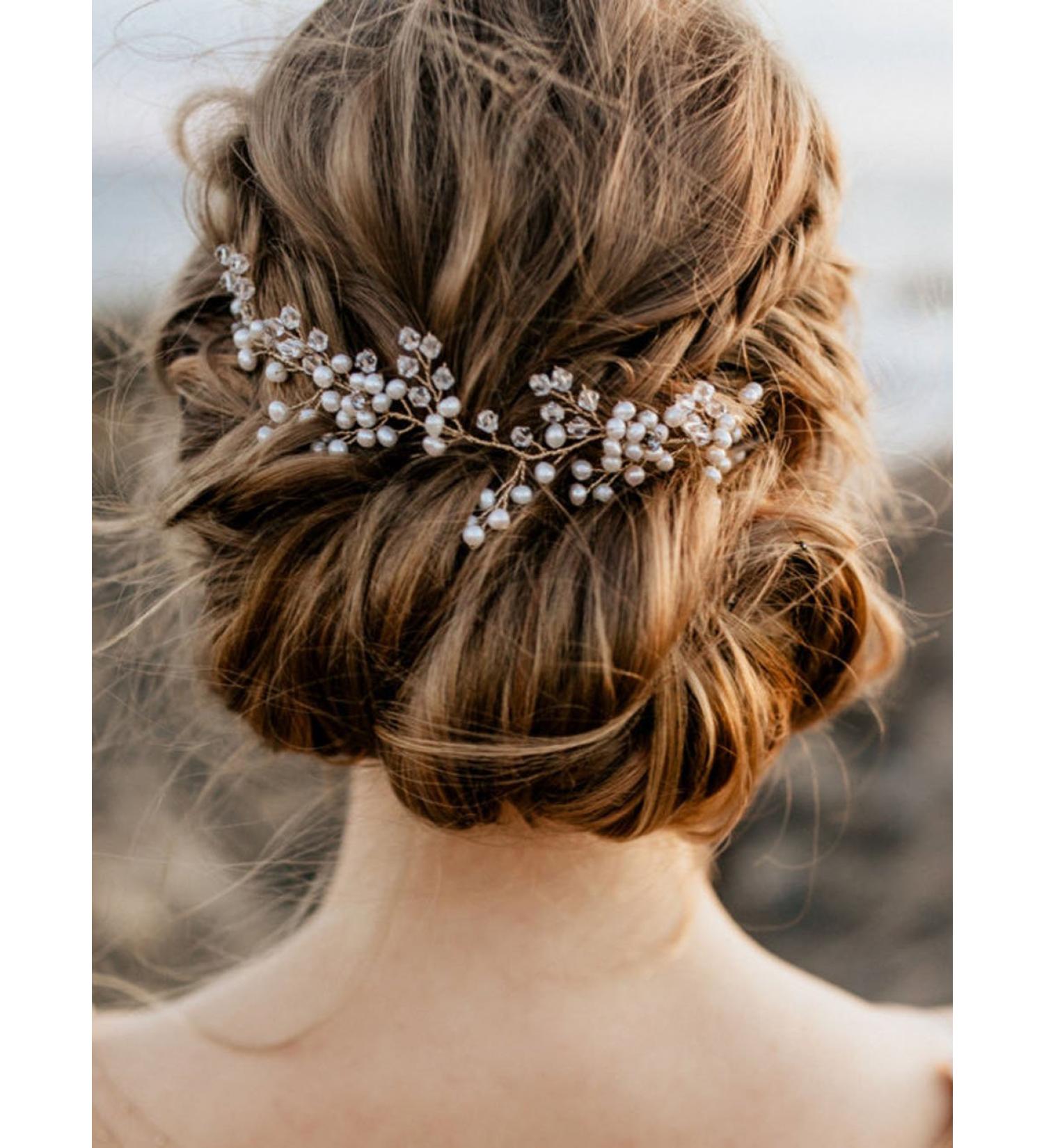 Handmade Jewelry Lady Headpiece | Bridal Hair Accessories for Women | Wedding & Bridesmaid Hairpieces - Buy Online on GoSupps.com