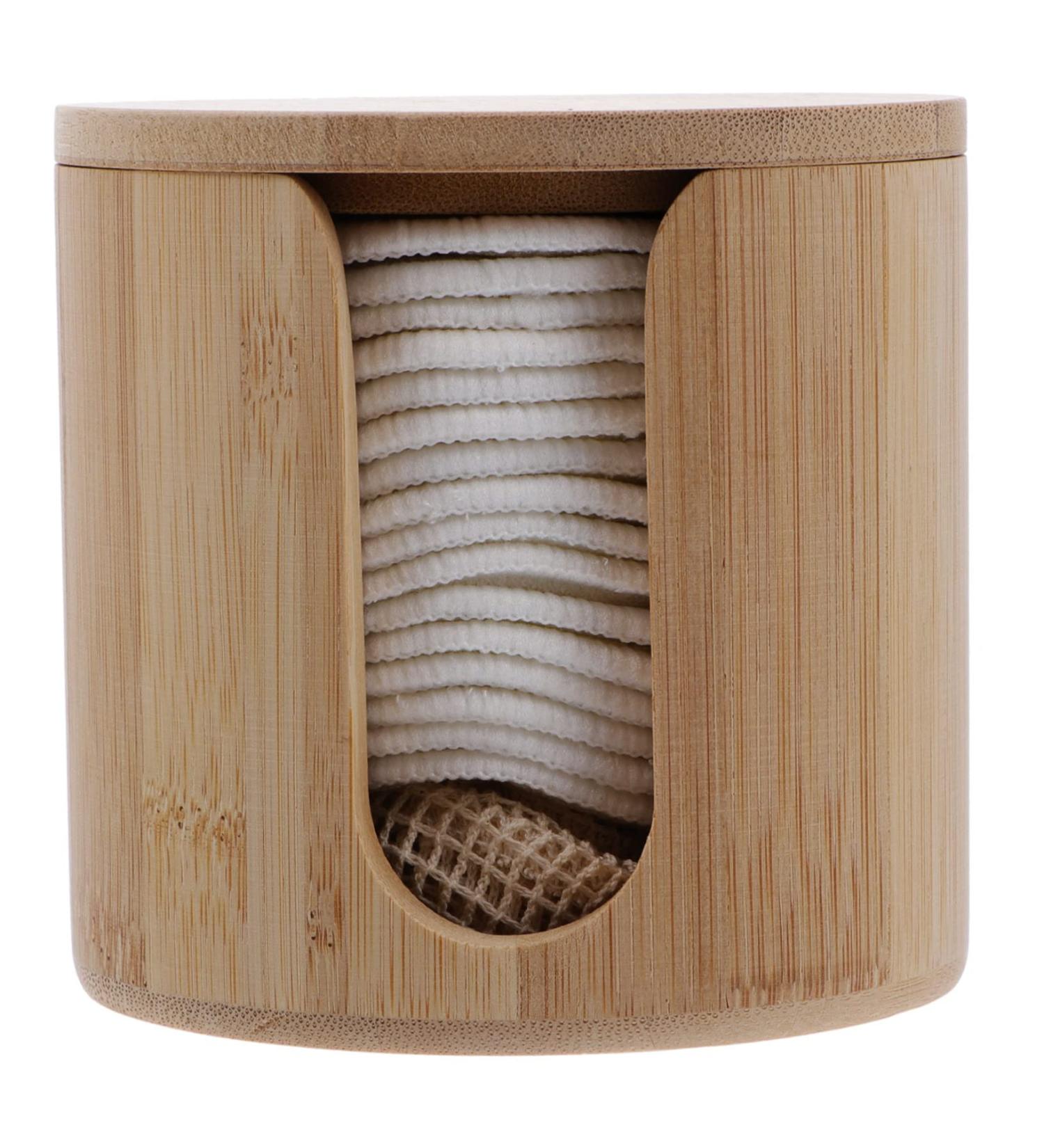 Beavorty 1 Set Makeup Remover Pad Makeup Cotton Pads Make up Pads for Face Makeup Puff Bamboo Makeup Remover Pads Face Makeup Cleaning Pad Reusable Facial Pads Face Cleaning Puff Round Set - Buy Online on GoSupps.com