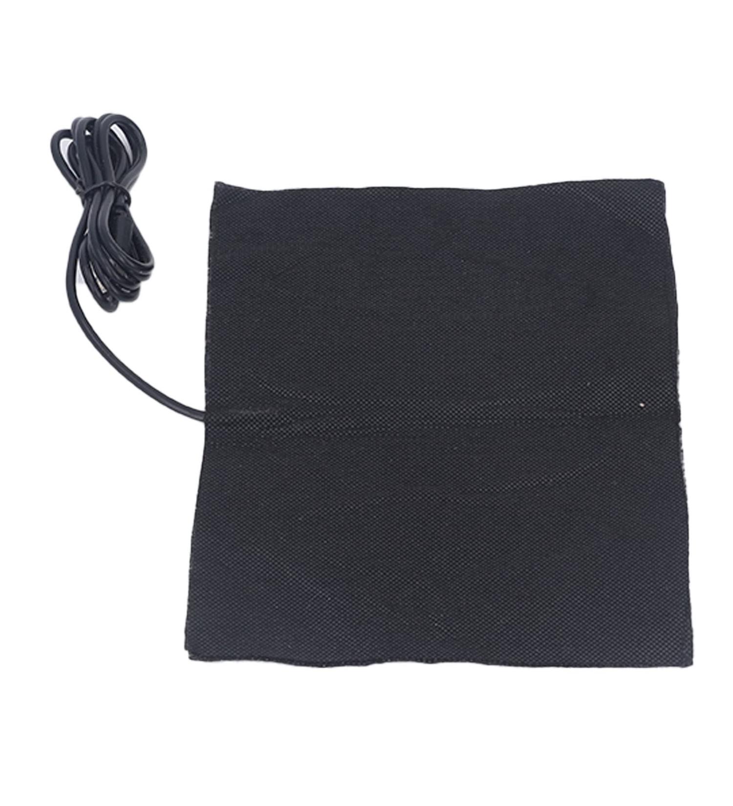 Buy Portable DC 5V USB Electric Fabric Heating Pad - Washable Foldable & Bendable for Neck Shoulders Waist & Pet Bed - 60 C Comfort - Buy Online on GoSupps.com