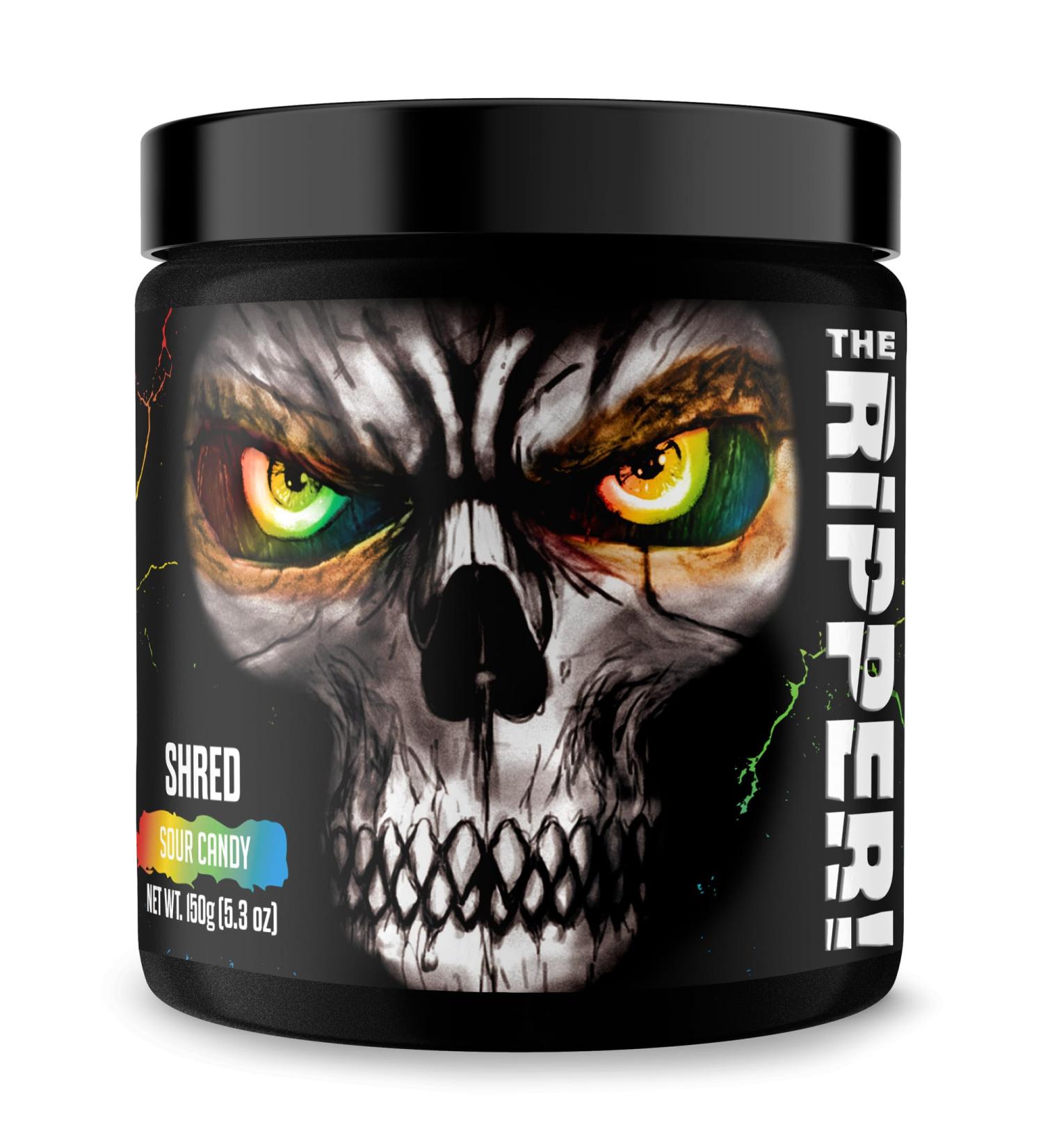 JNX SPORTS The Ripper! Shredding Thermogenic Fat Burner - Sour Candy 30 Servings | Advanced Fast Acting Stim Thermogenesis Appetite Suppressant for Men & Women - Buy Online on GoSupps.com