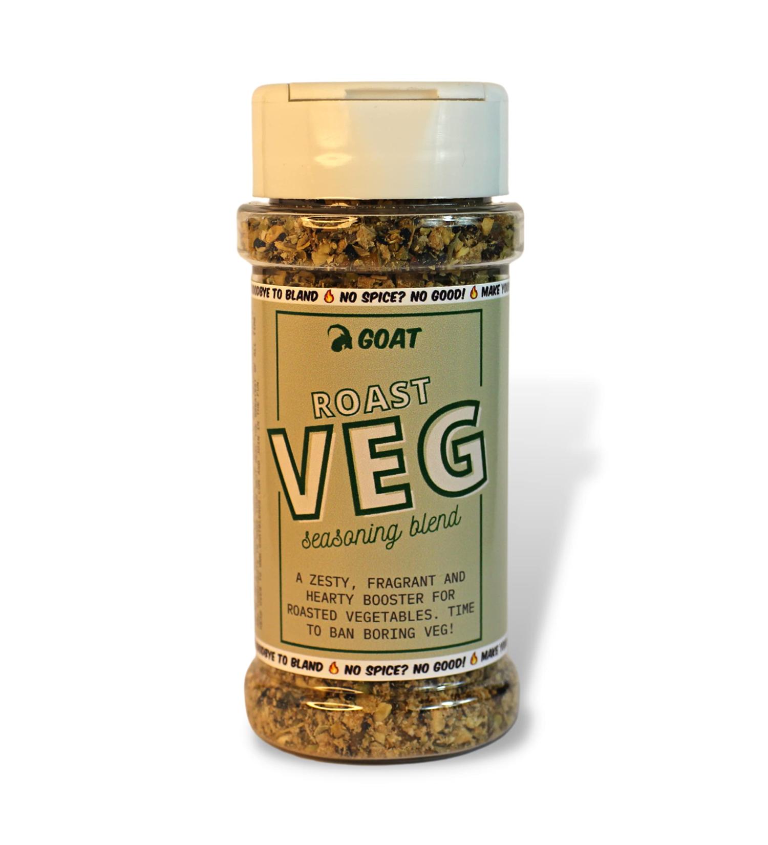 Roast Vegetable Seasoning Blend - 55g Shaker. Add incredible flavour to your roasted veggies with this expertly crafted spice blend. Unique Spice Blend. - Buy Online on GoSupps.com
